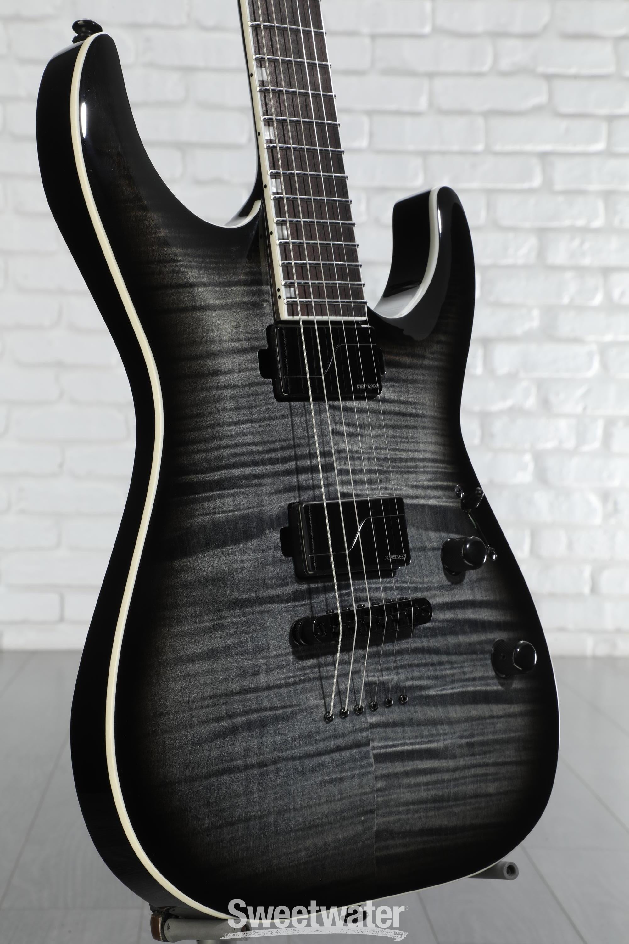 ESP LTD MH-1000 Electric Guitar - Charcoal Burst