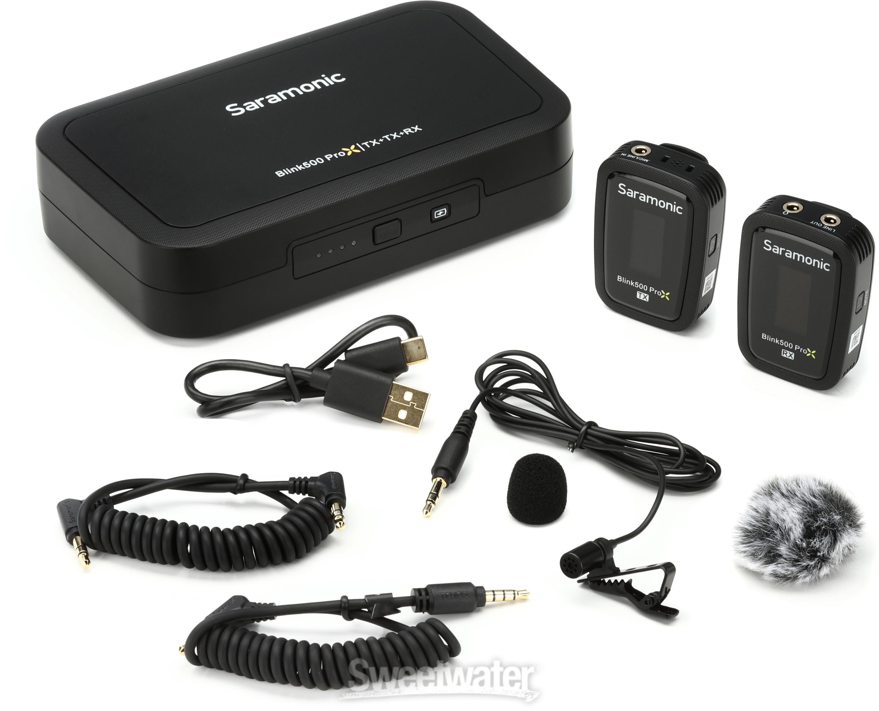 Saramonic Blink500 ProX B1 Clip-On Wireless Microphone System