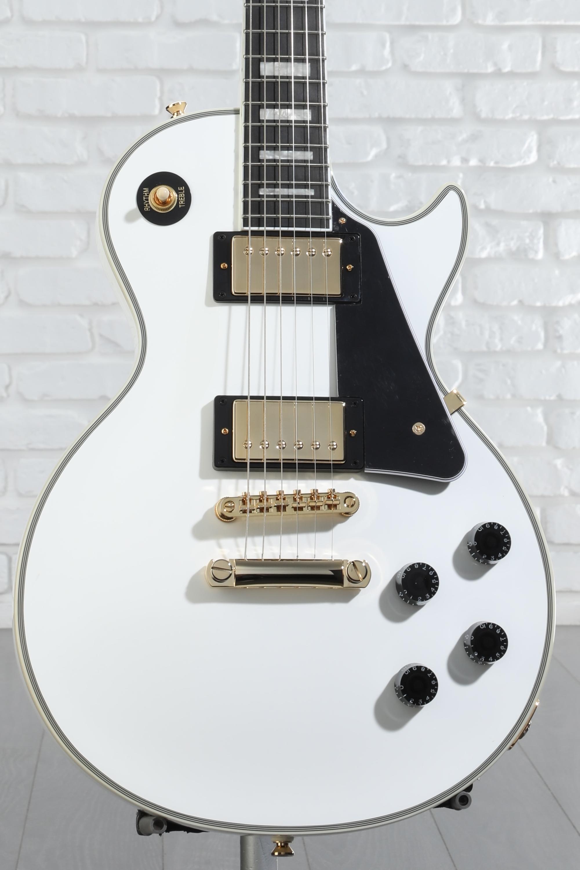 Epiphone Les Paul Custom Electric Guitar - Alpine White