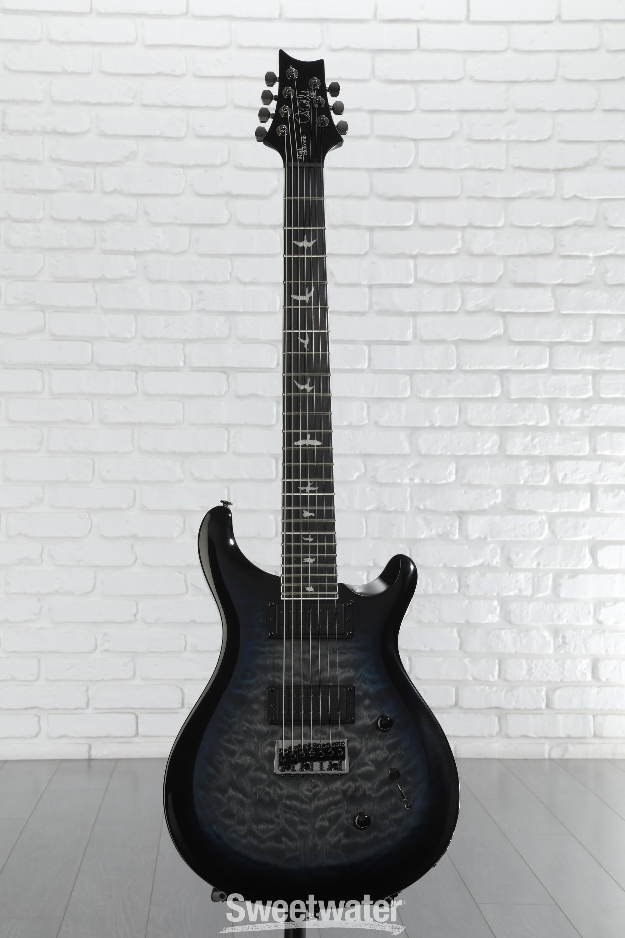 ギター Paul Reed Smith SE SVN Seven 7string Paul Reed Smith “SE SVN” PRS 7 String Doublecut in Gray