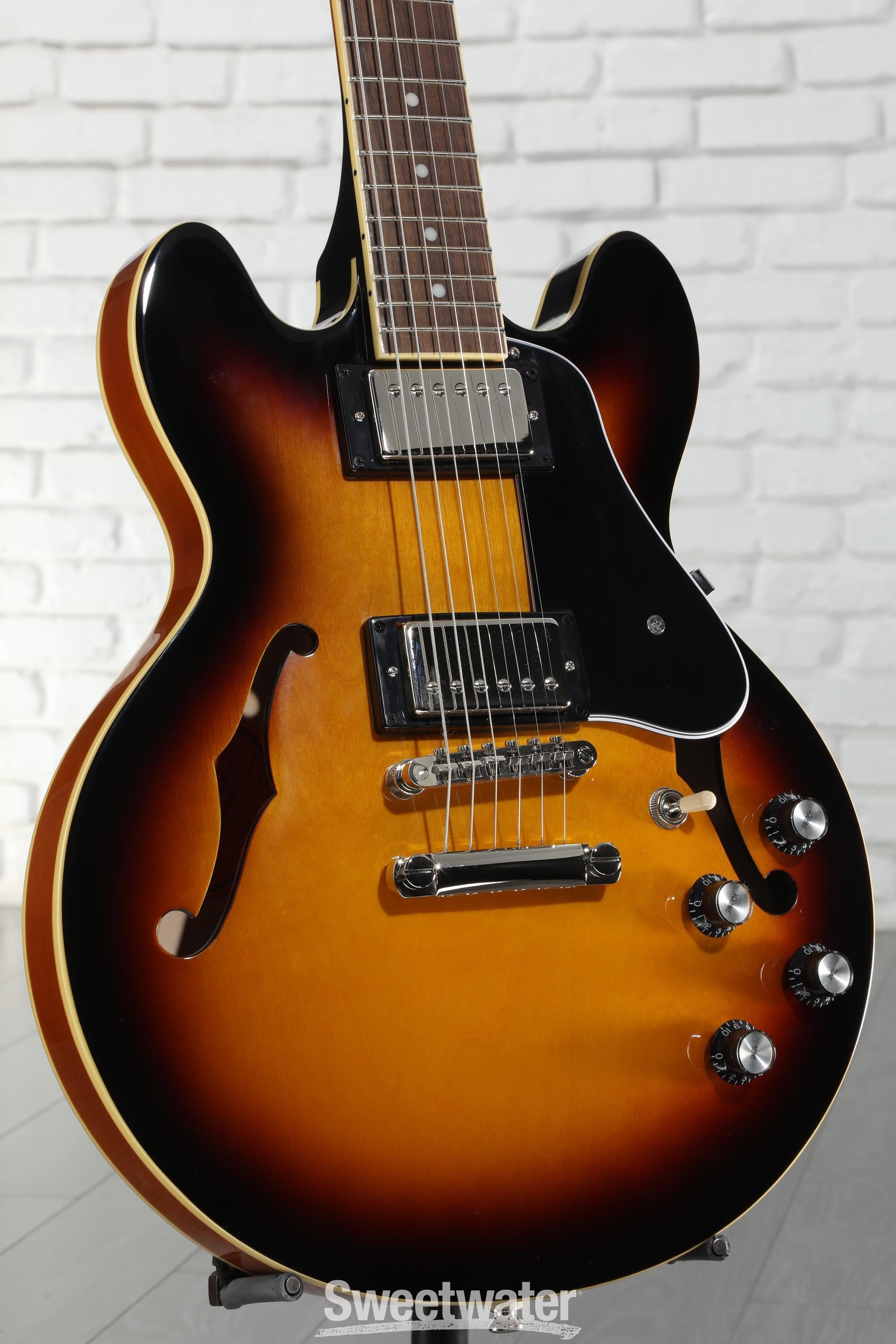 Epiphone ES-339 サンバースト ギター Amazon.com: Epiphone ES339 Semi Hollowbody, Vintage Sunburst