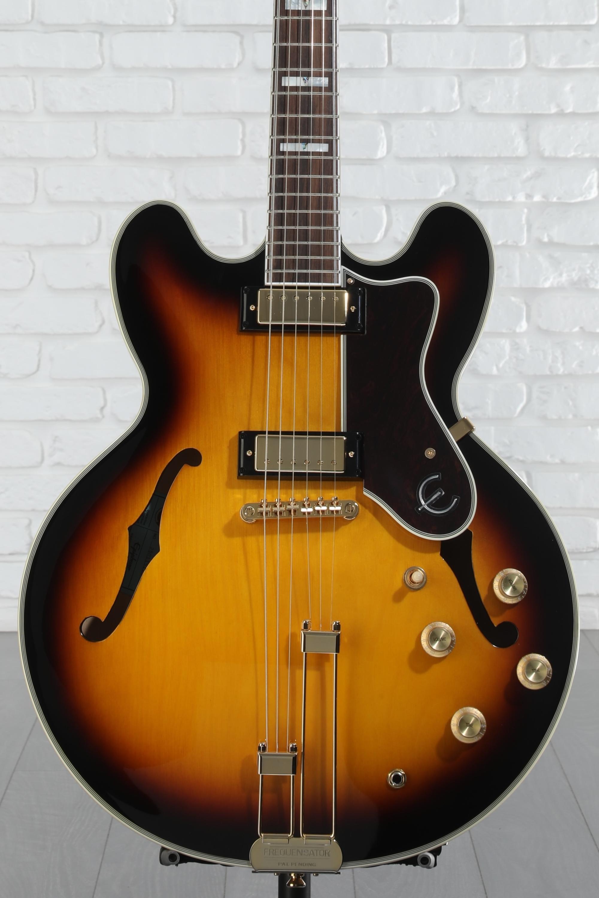 ギター Epiphone sheraton Frequensator sunburst Epiphone Sheraton Frequensator Semi-hollowbody Electric