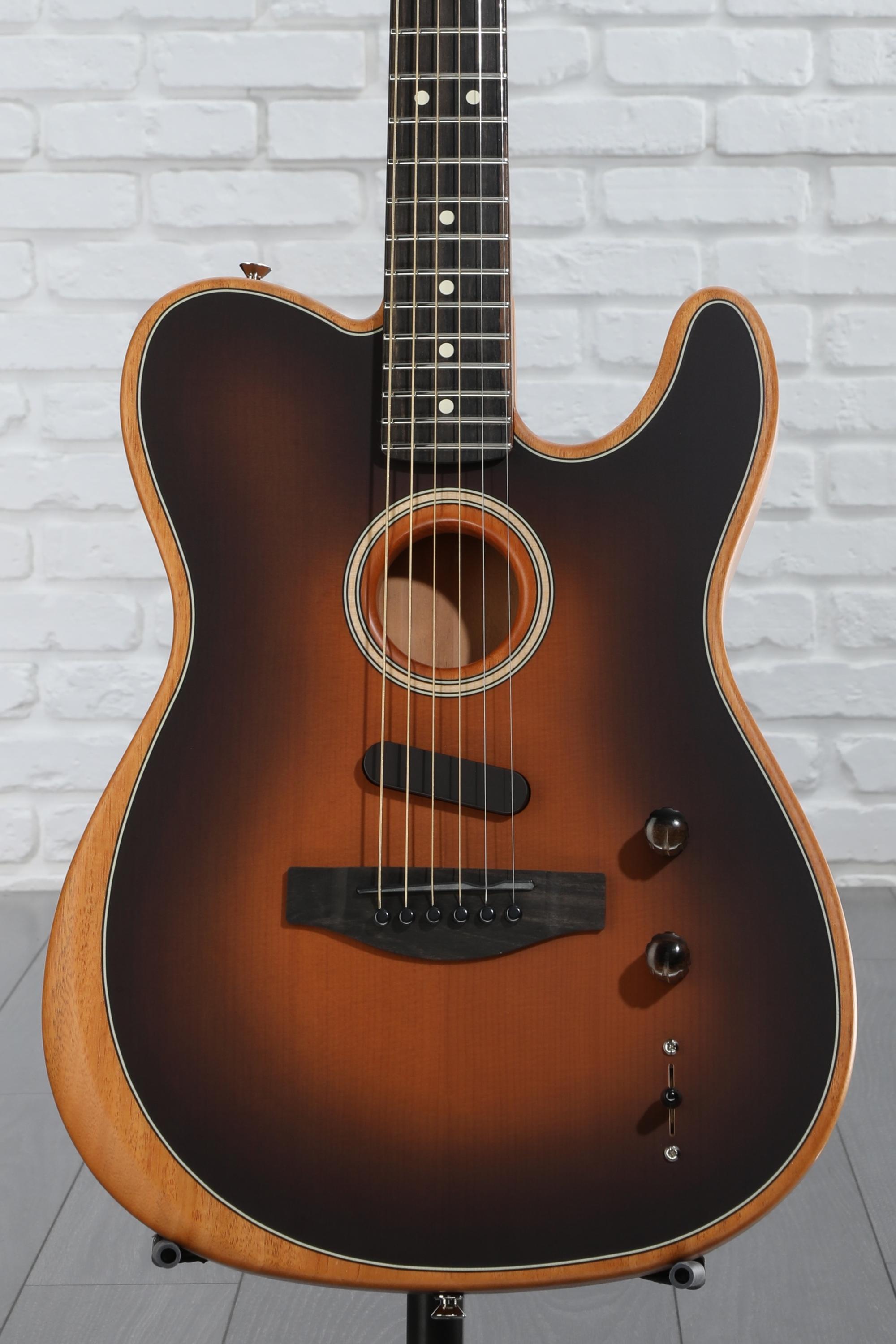 Fender American Acoustasonic Telecaster - Sunburst | Sweetwater