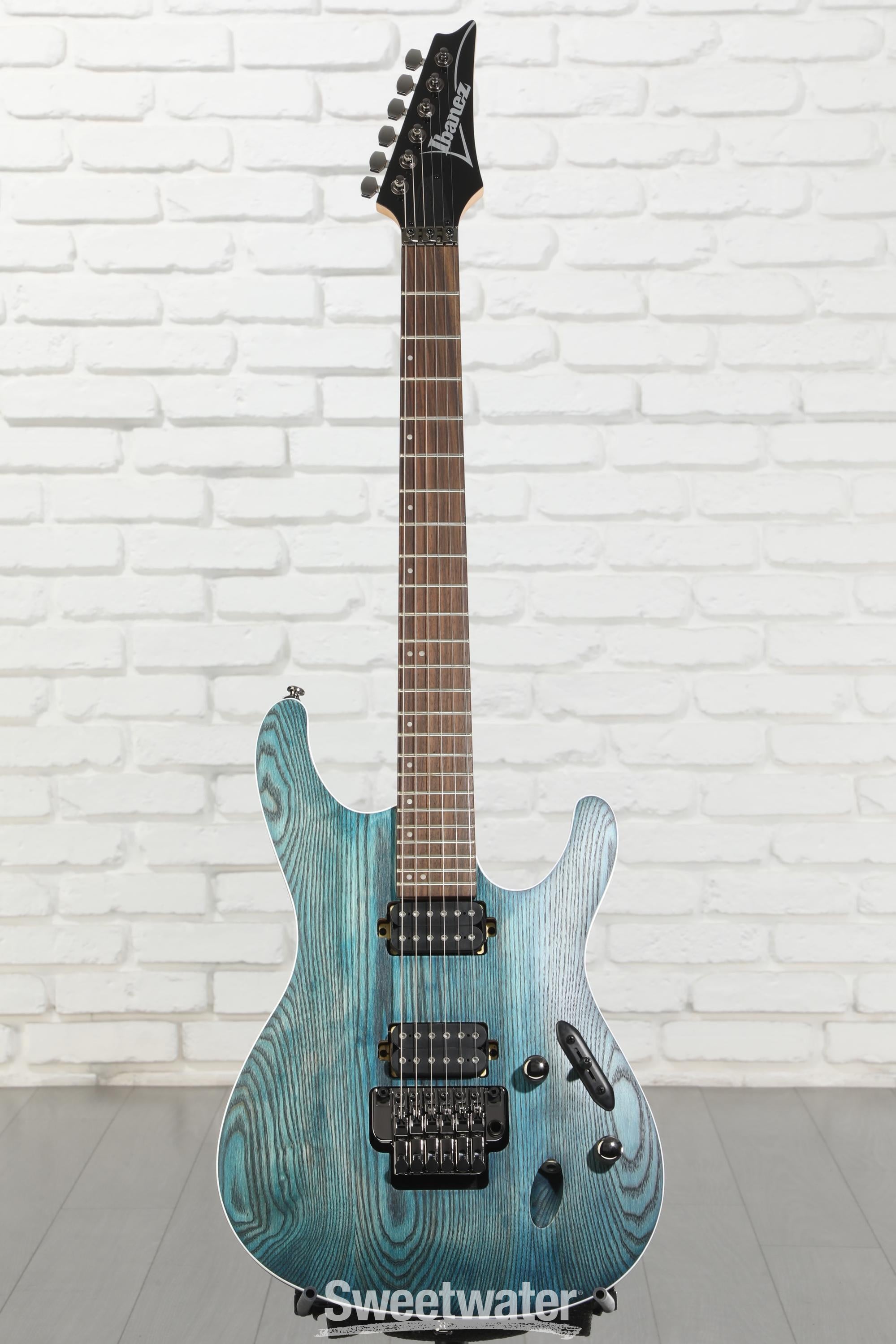 Ibanez Standard S520AH Electric Guitar - Cosmic Blue Stained