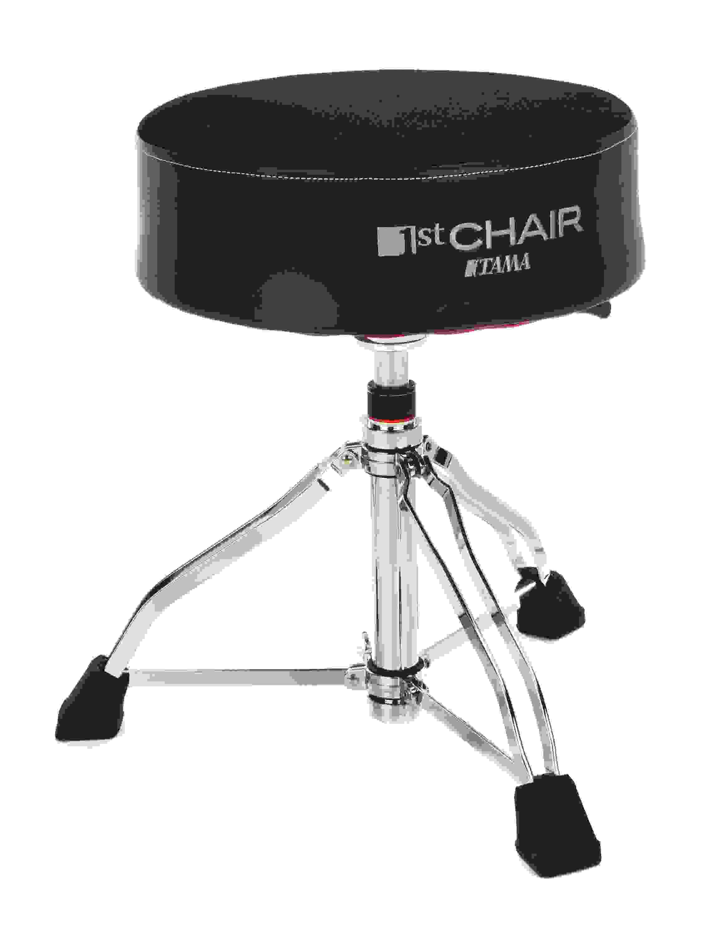Tama HT850BC 1st Chair Round Rider XL Hydraulix Cloth Top - Black