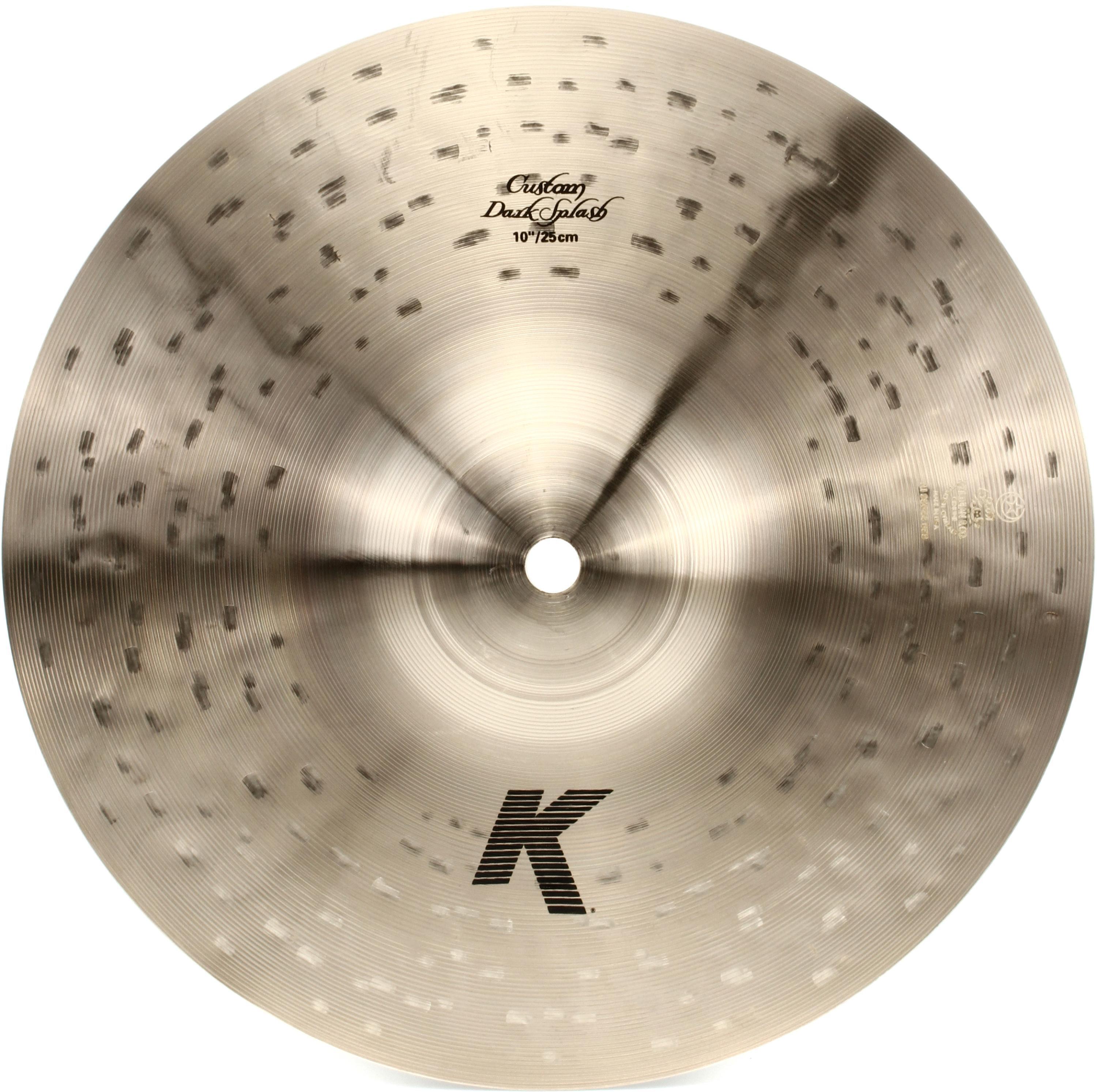 Zildjian 10 inch K Custom Dark Splash Cymbal | Sweetwater