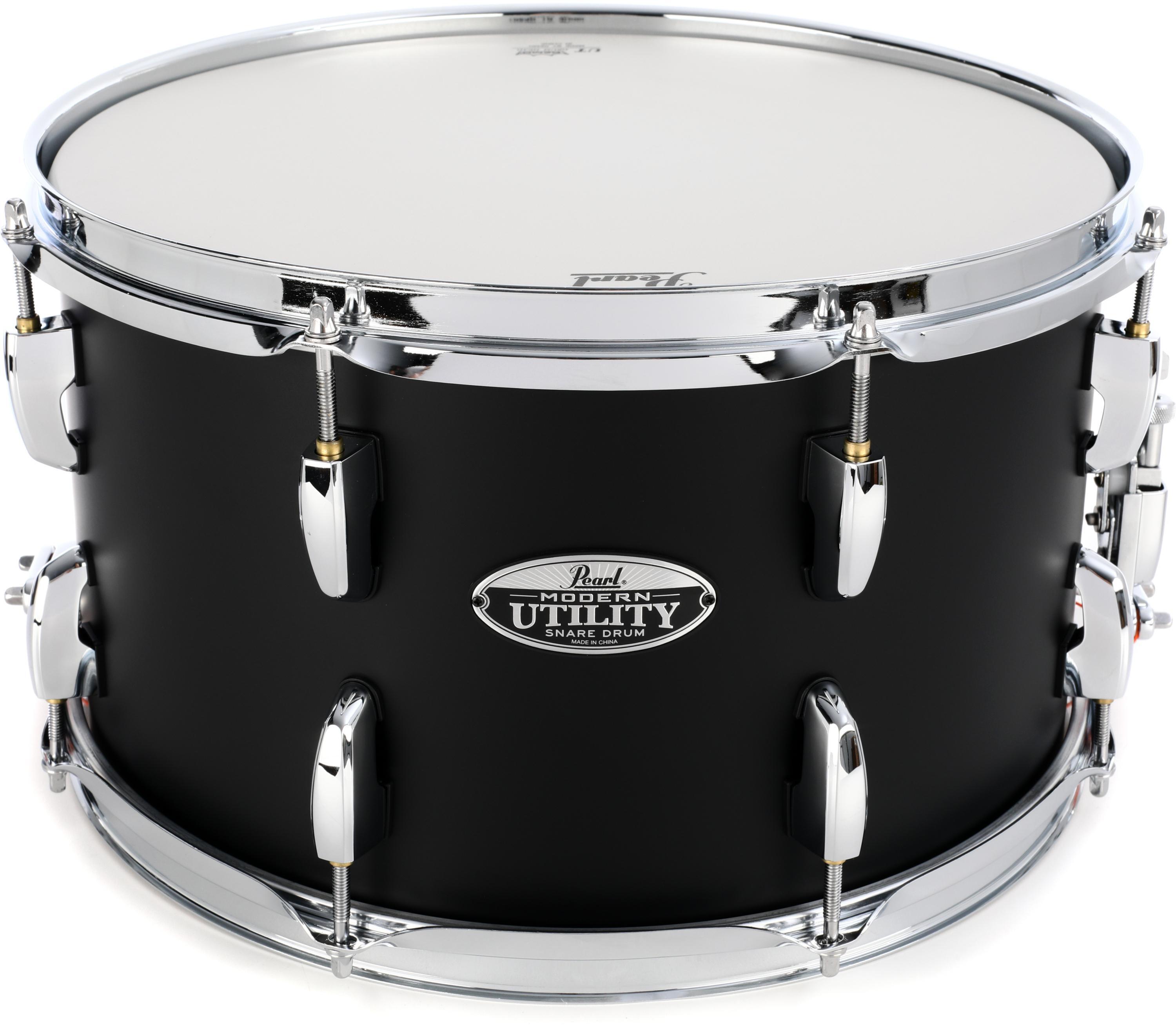 Pearl Modern Utility Snare Drum - 14 x 8 inch - Satin Black