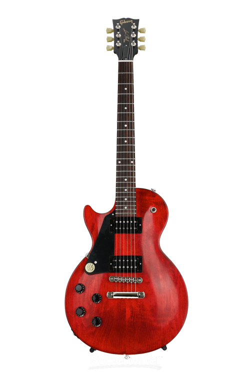Gibson Les Paul Faded 2017 T Left handed Worn Cherry with Soft Case Sweetwater
