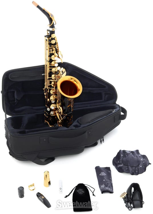 92 Supreme Professional Alto Saxophone - Black Lacquer - Sweetwater