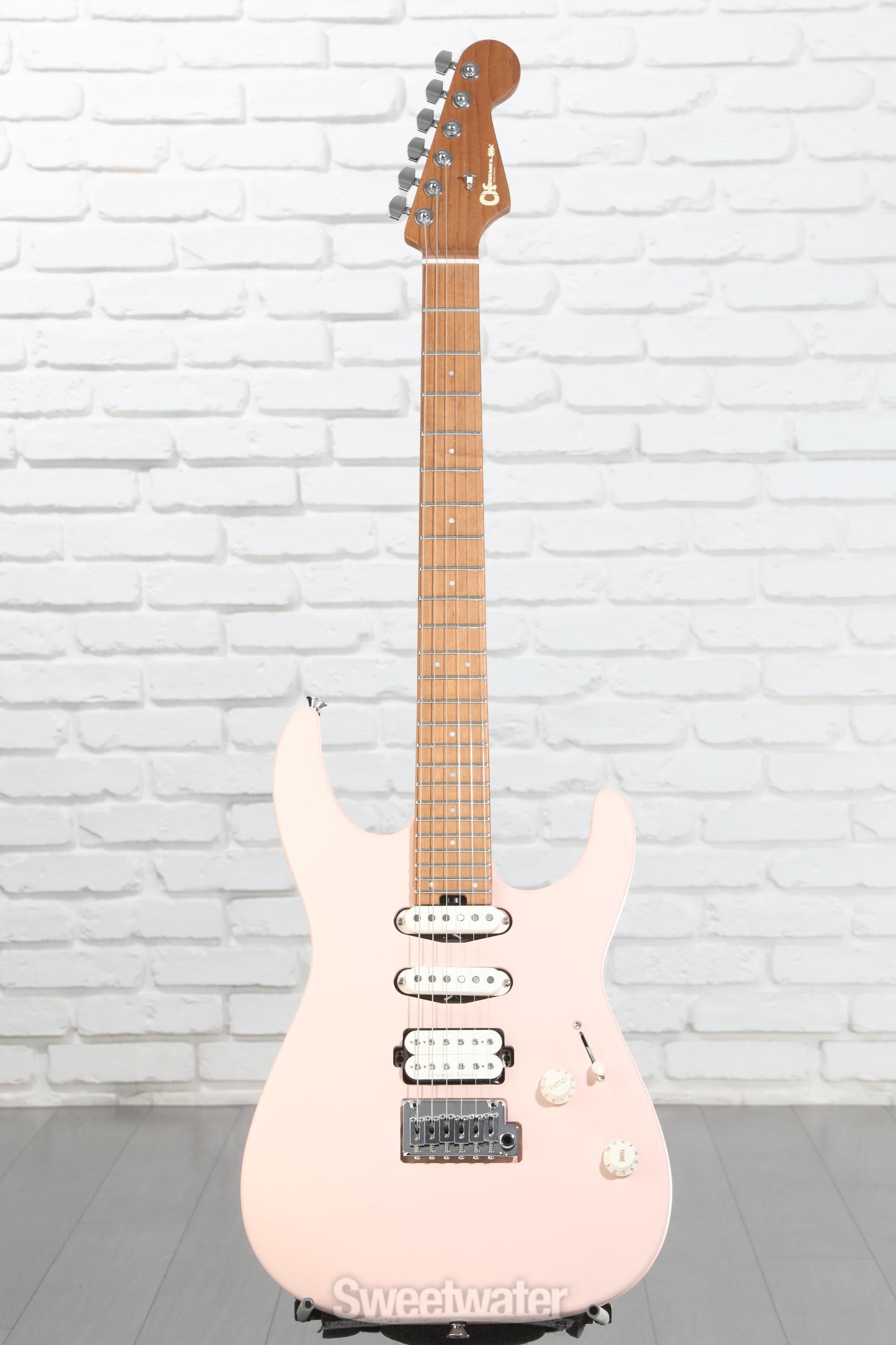 Charvel Pro-Mod DK24 HSS Electric Guitar - Shell Pink | Sweetwater