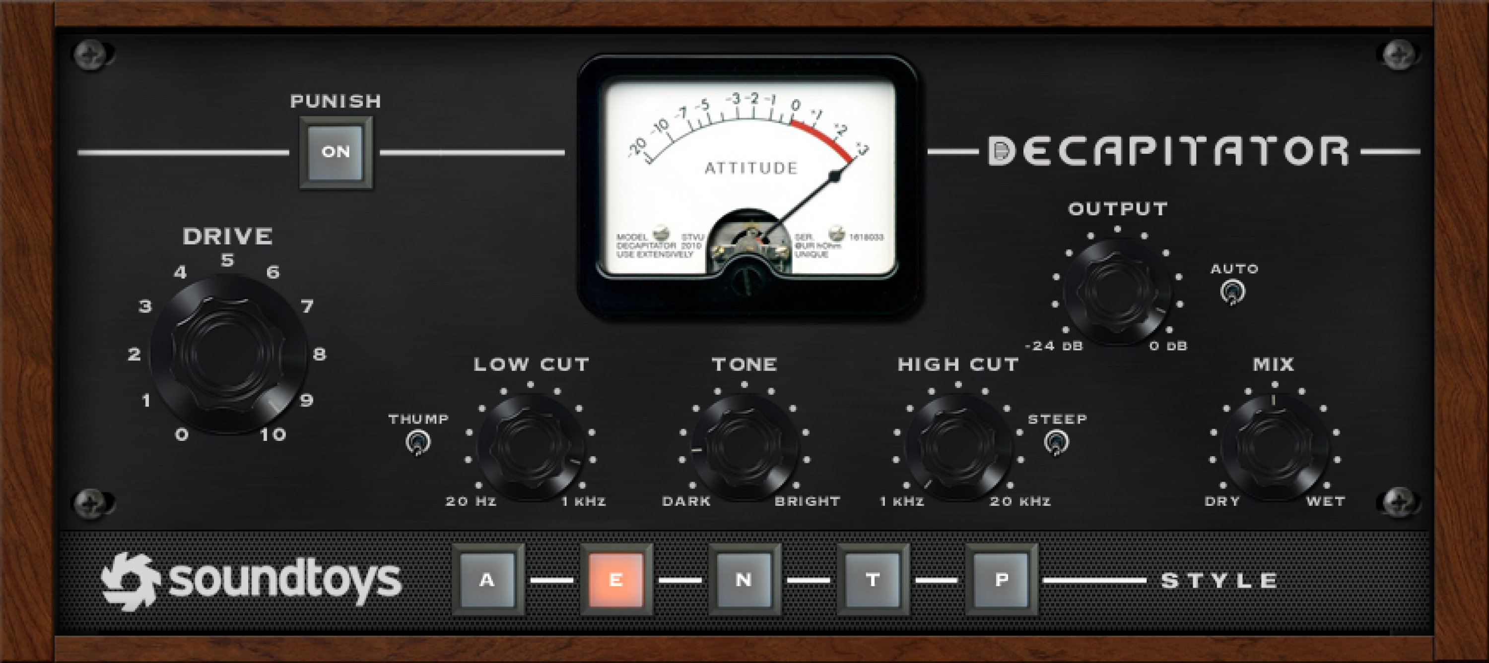 Photo of Soundtoys Decapitator Analog Saturation Plug-in