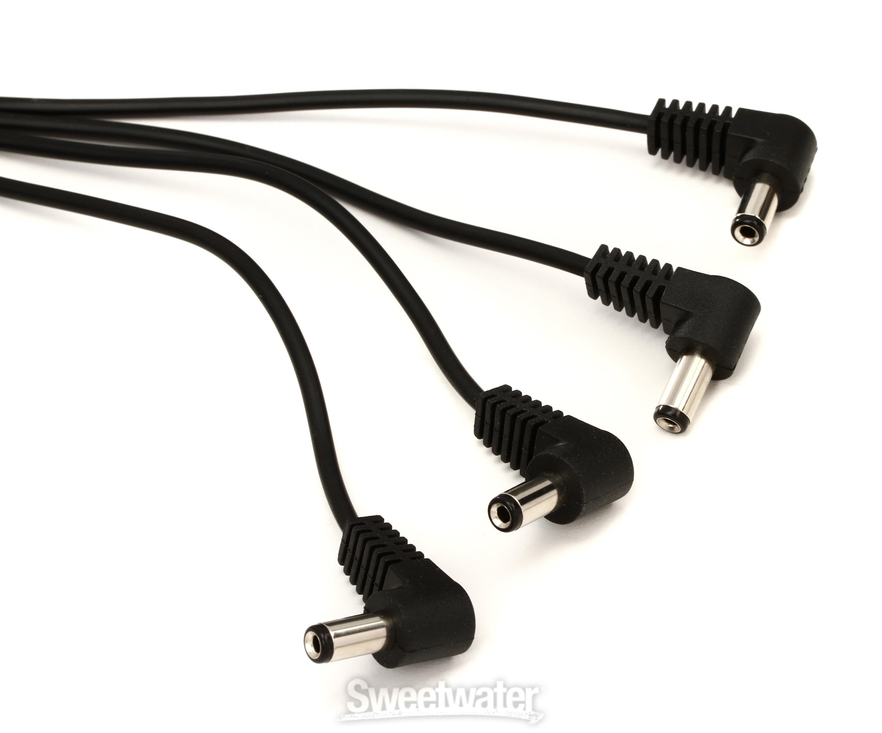 Voodoo Lab 2.1mm Pedal Power Cable - Right Angle to Right Voodoo Lab 2.1mm Pedal Power Cable - Right Angle to Right