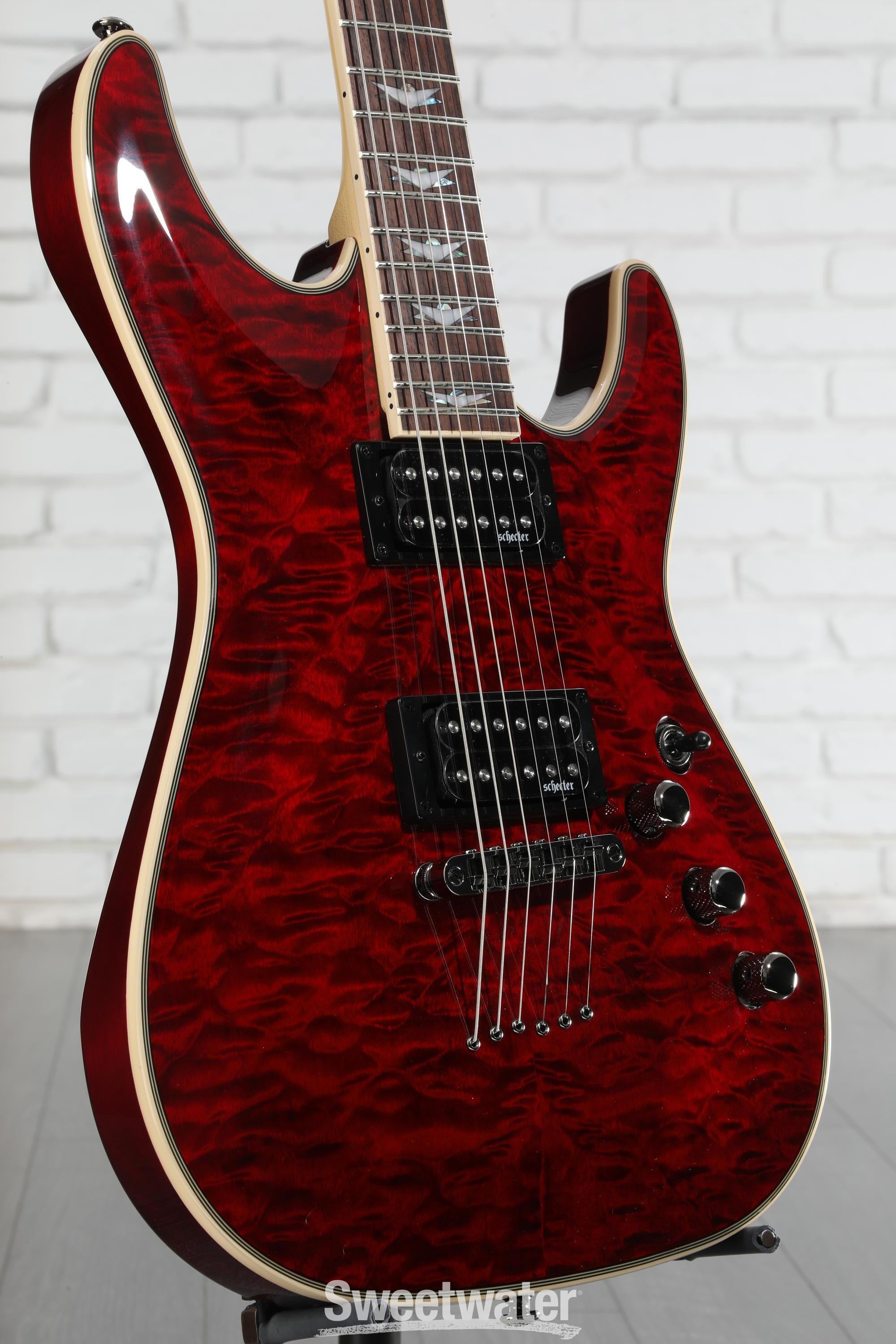 Schecter Omen Extreme-6 Electric Guitar - Black Cherry