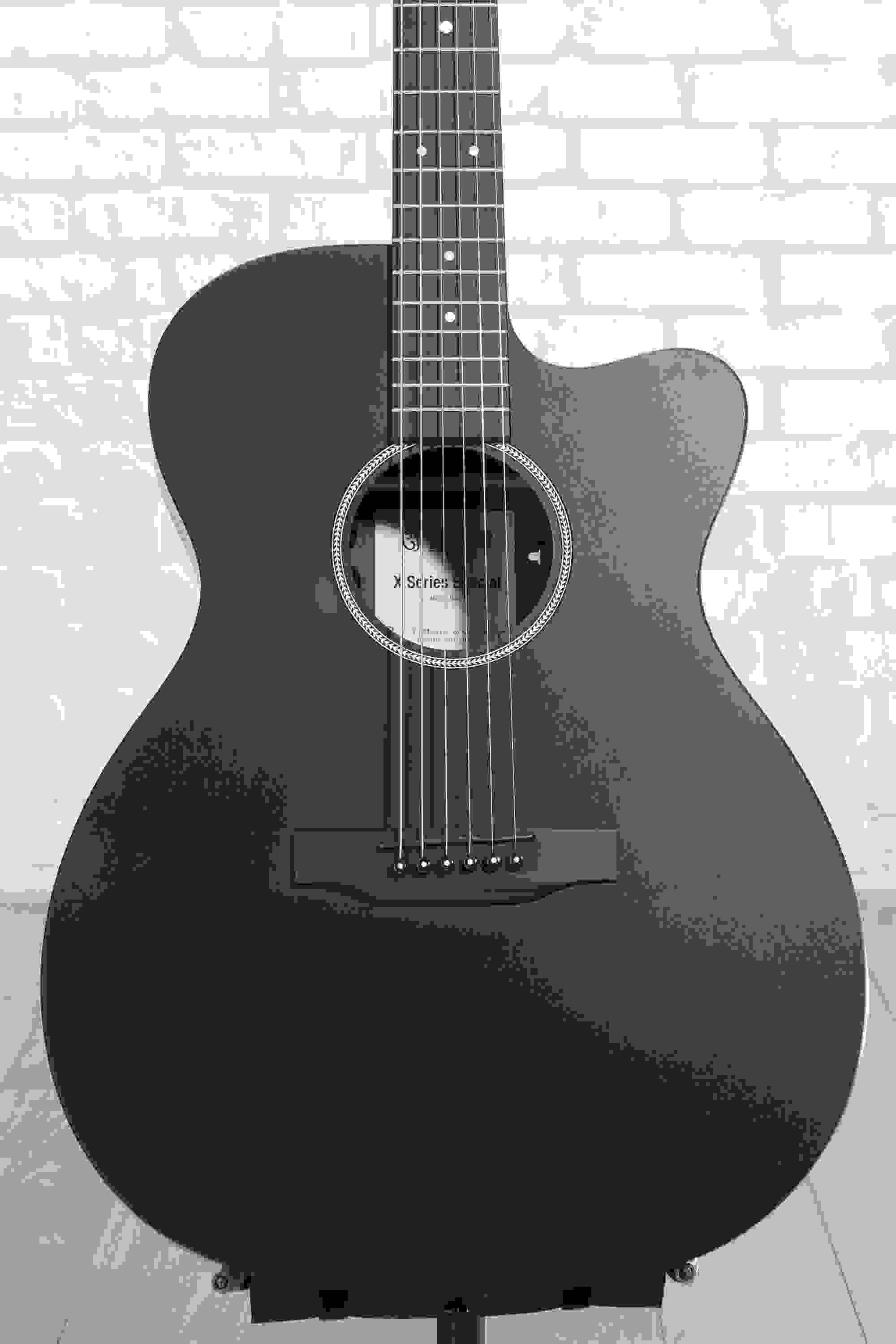 Martin Sweetwater Select OMCX1E Acoustic-electric Guitar - Black