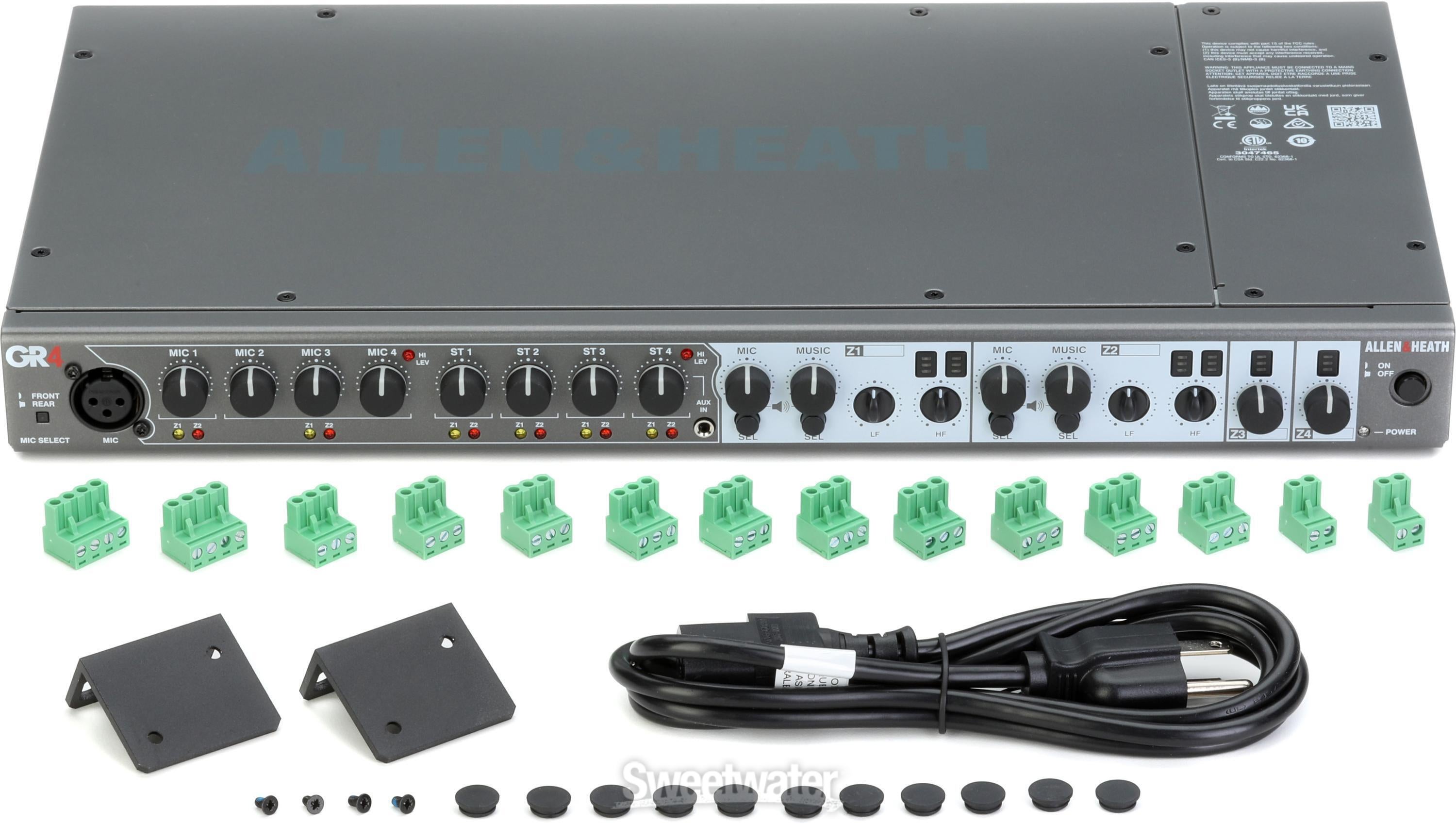 Allen & Heath GR4 Rackmount Zone Mixer