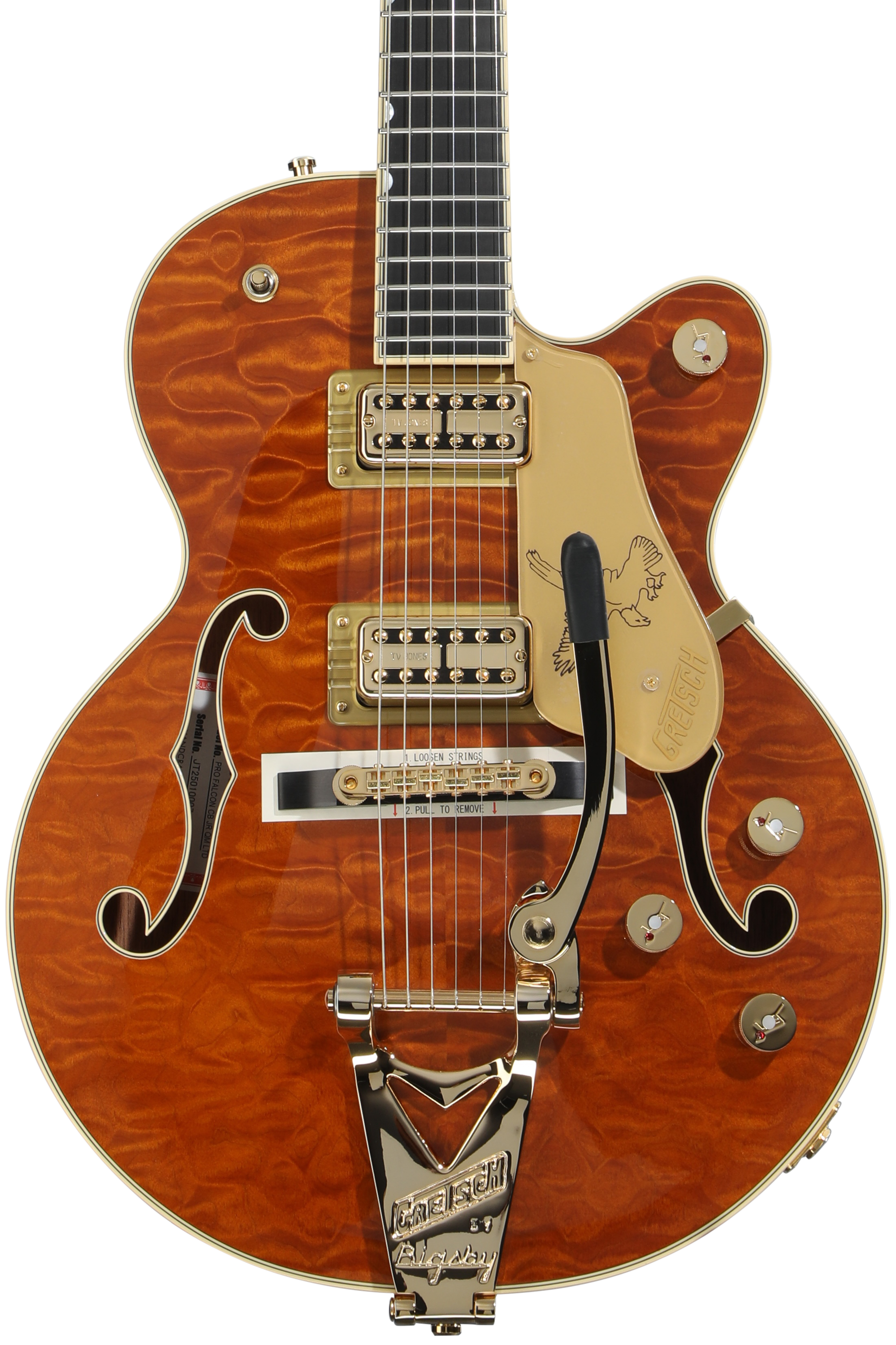 Gretsch Limited Quilt Falcon Jr. Semi-hollowbody Electric