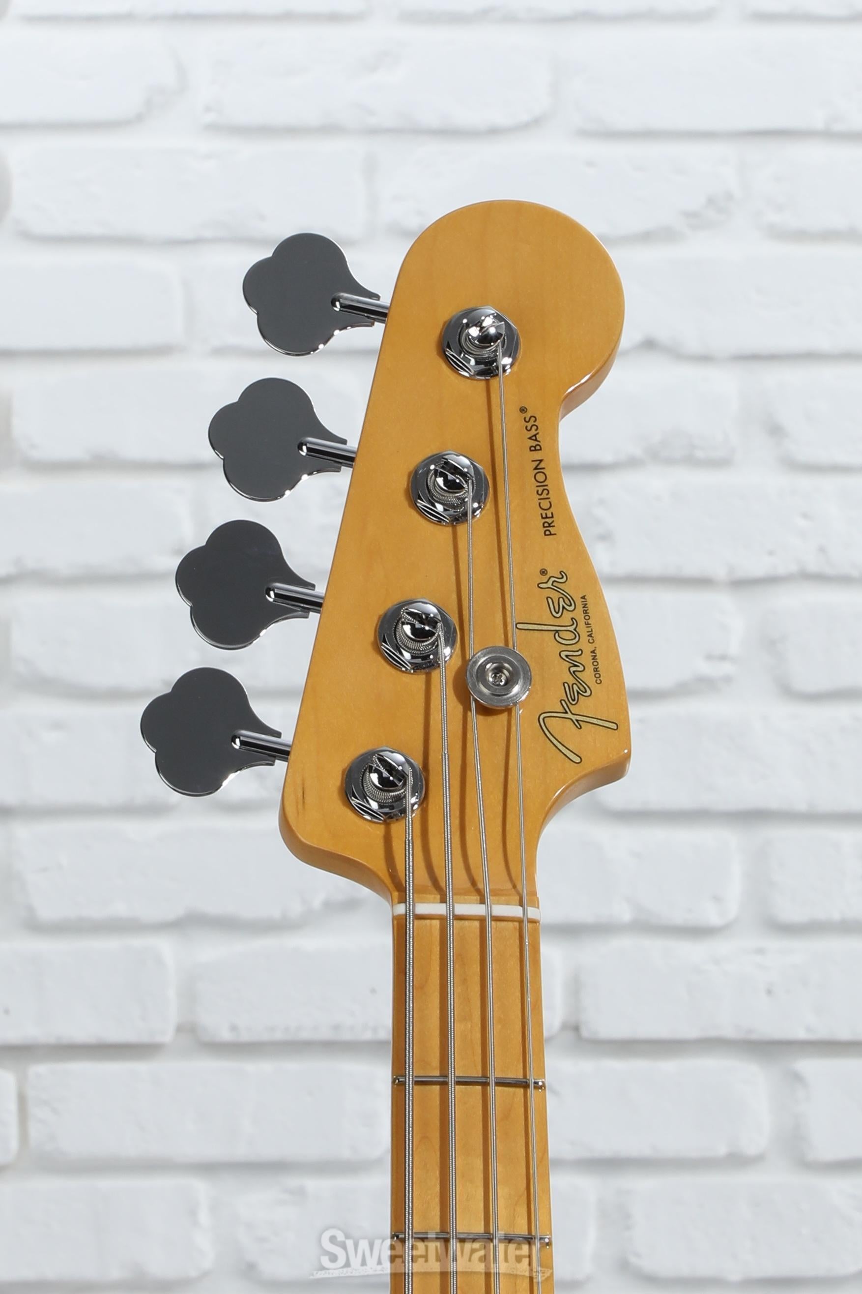 Fender Precision Bass アイボリー Amazon.com: Fender Standard Precision Bass - Olympic White