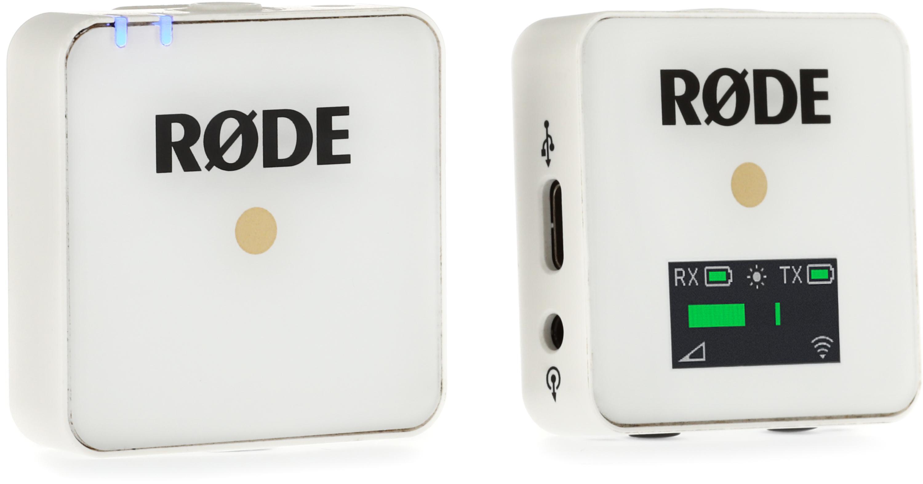 Rode Wireless GO Compact Wireless Microphone System White