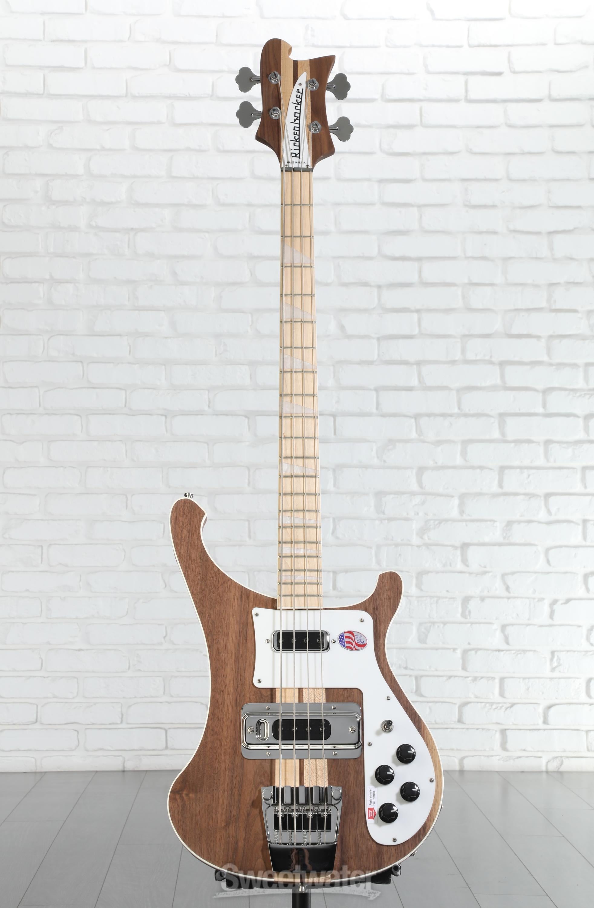 Rickenbacker 4003W Stereo Bass Guitar - Walnut | Sweetwater