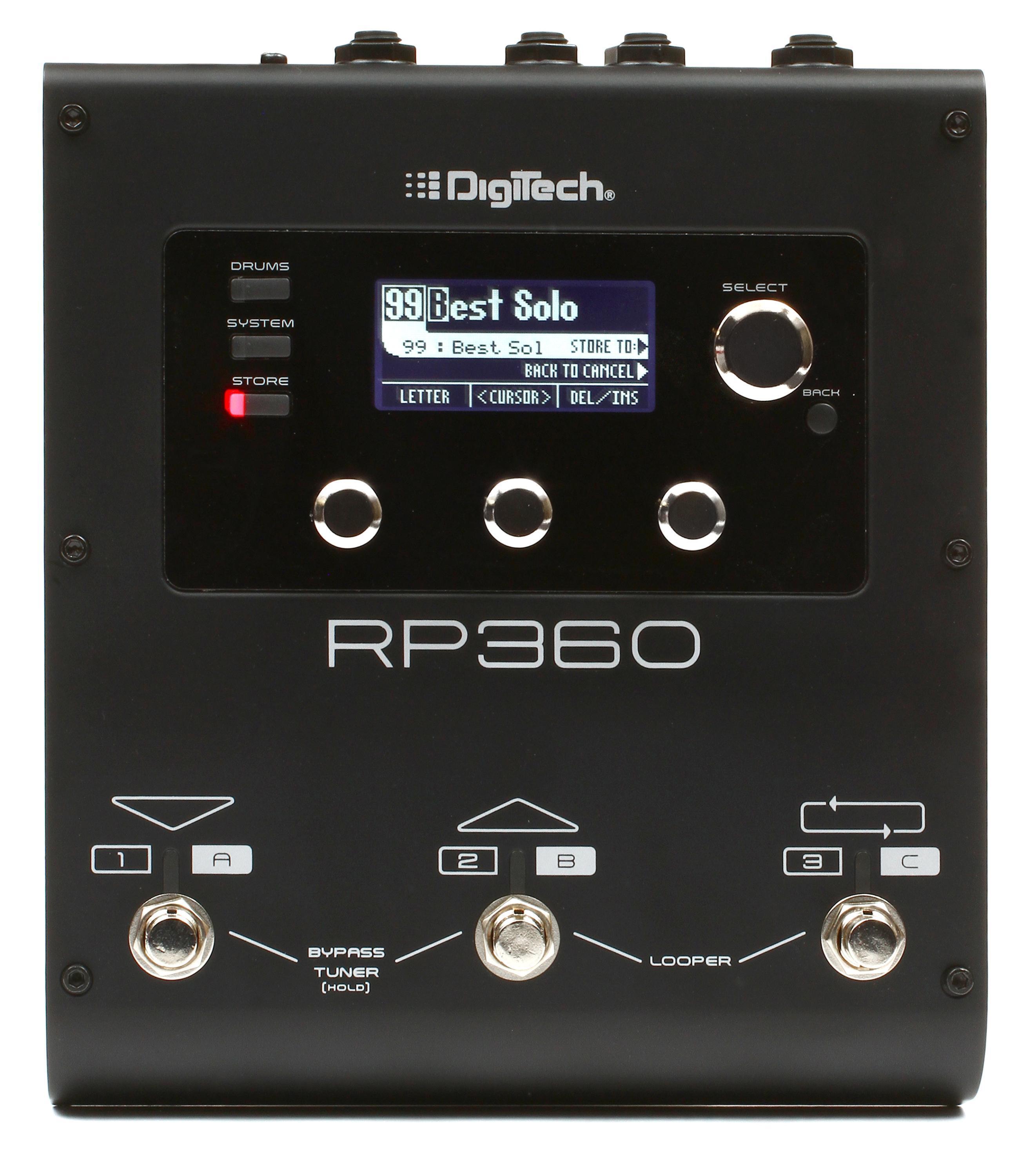 日本売筋品 Digitech RP360 マルチエフェクター&フットスイッチ