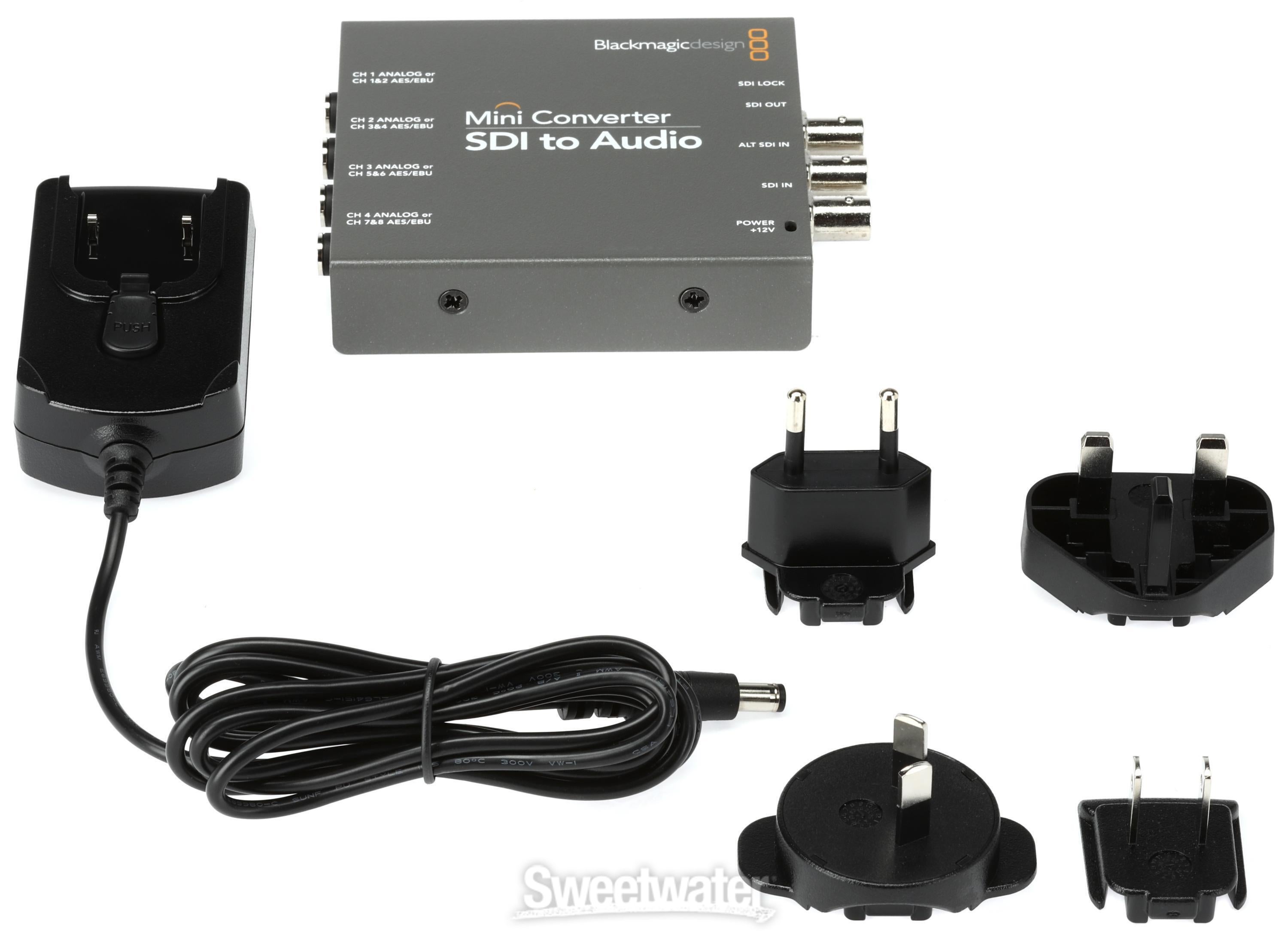 Blackmagic Design Mini Converter - SDI to Audio | Sweetwater