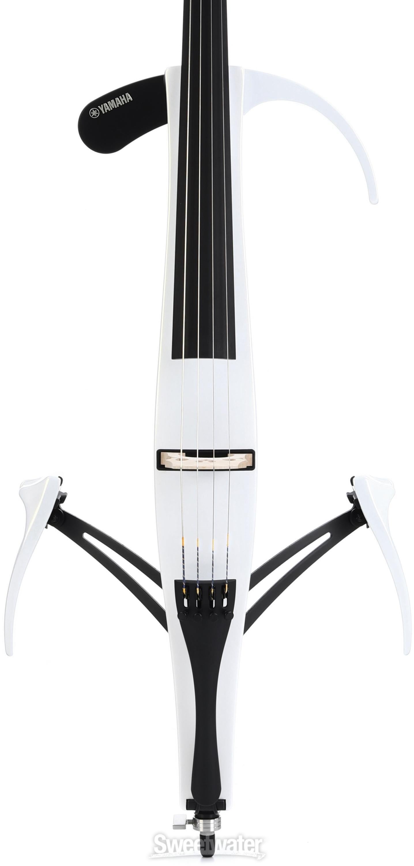 Yamaha Silent Series SVC-210SK Electric Cello - Pearl White