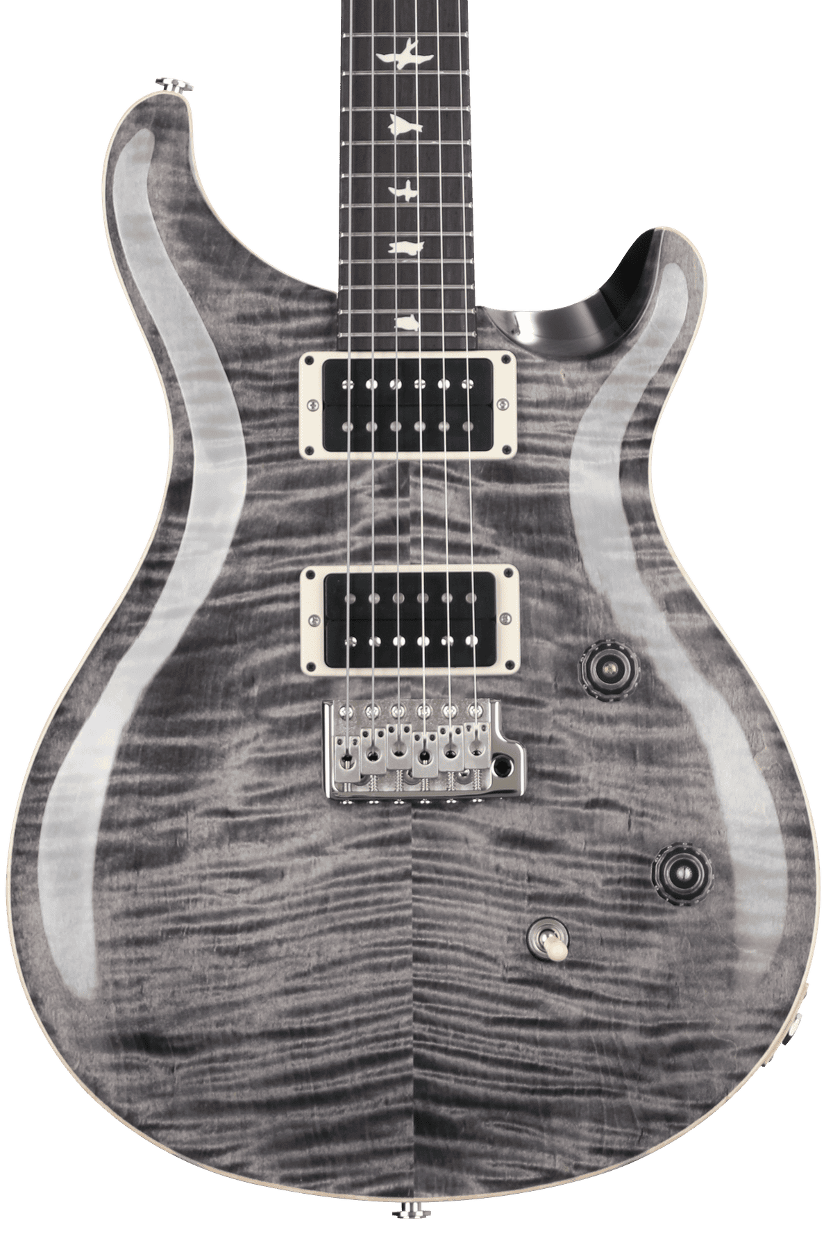 【ウメ】PRS SE Custom 24 グレー PRS SE CE 24 Standard Satin - Metallic Silver