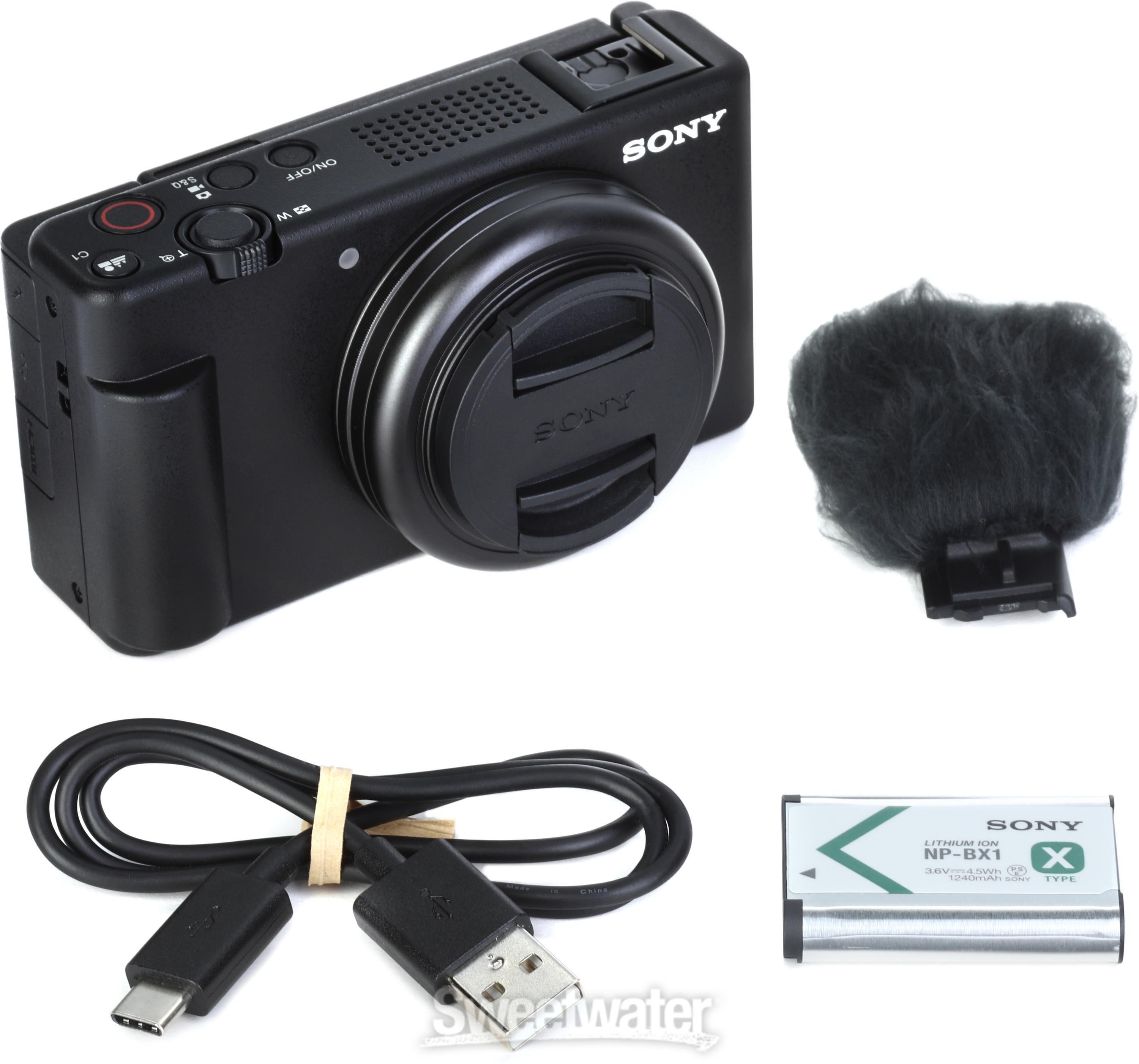 【koha】SONY ソニー VLOGCAM ZV-1F バッテリー×2 Amazon.com: Sony ZV-1F Vlogging Camera (Black) (ZV1FB) +