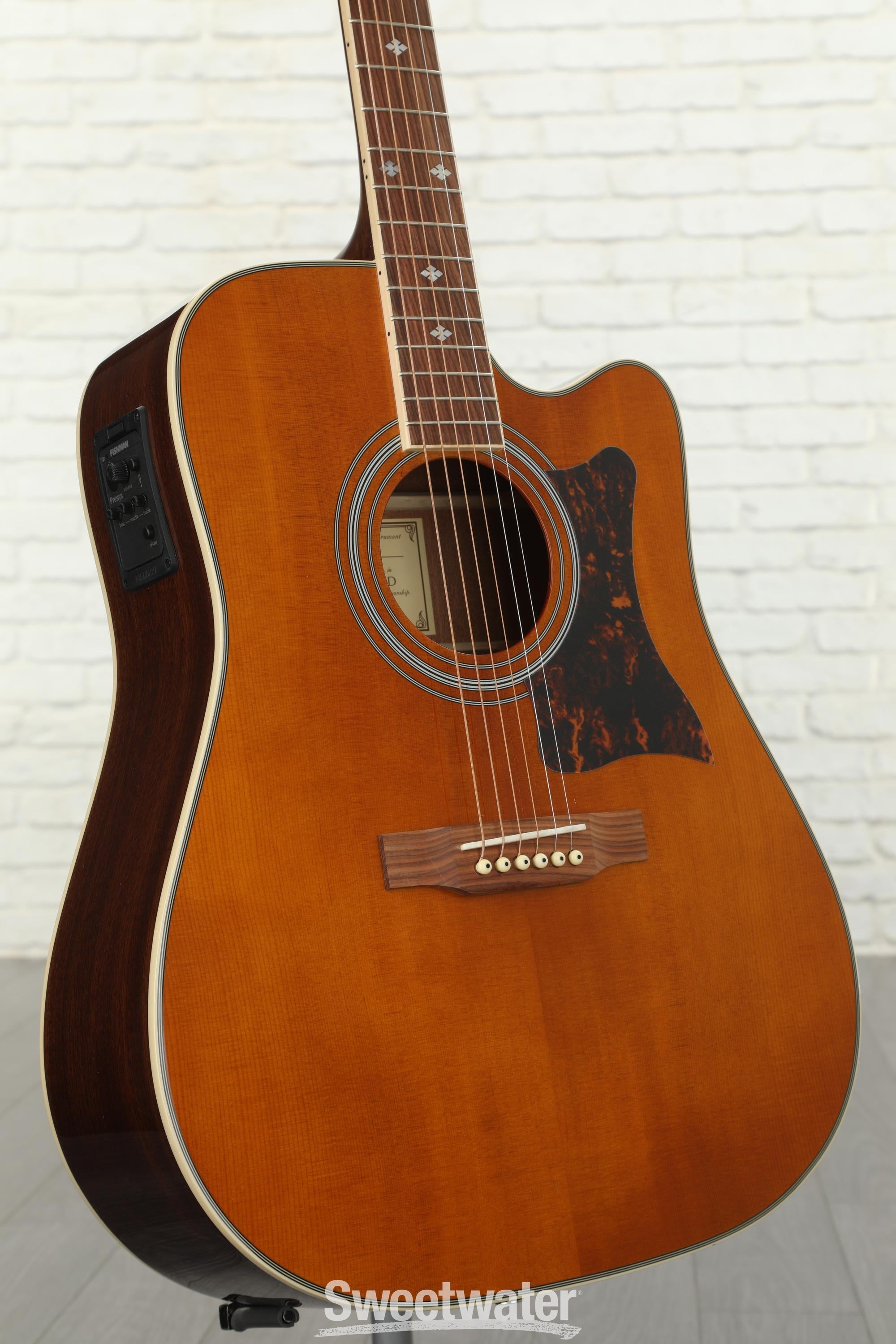 Epiphone Masterbilt DR-500MCE - Natural Reviews | Sweetwater