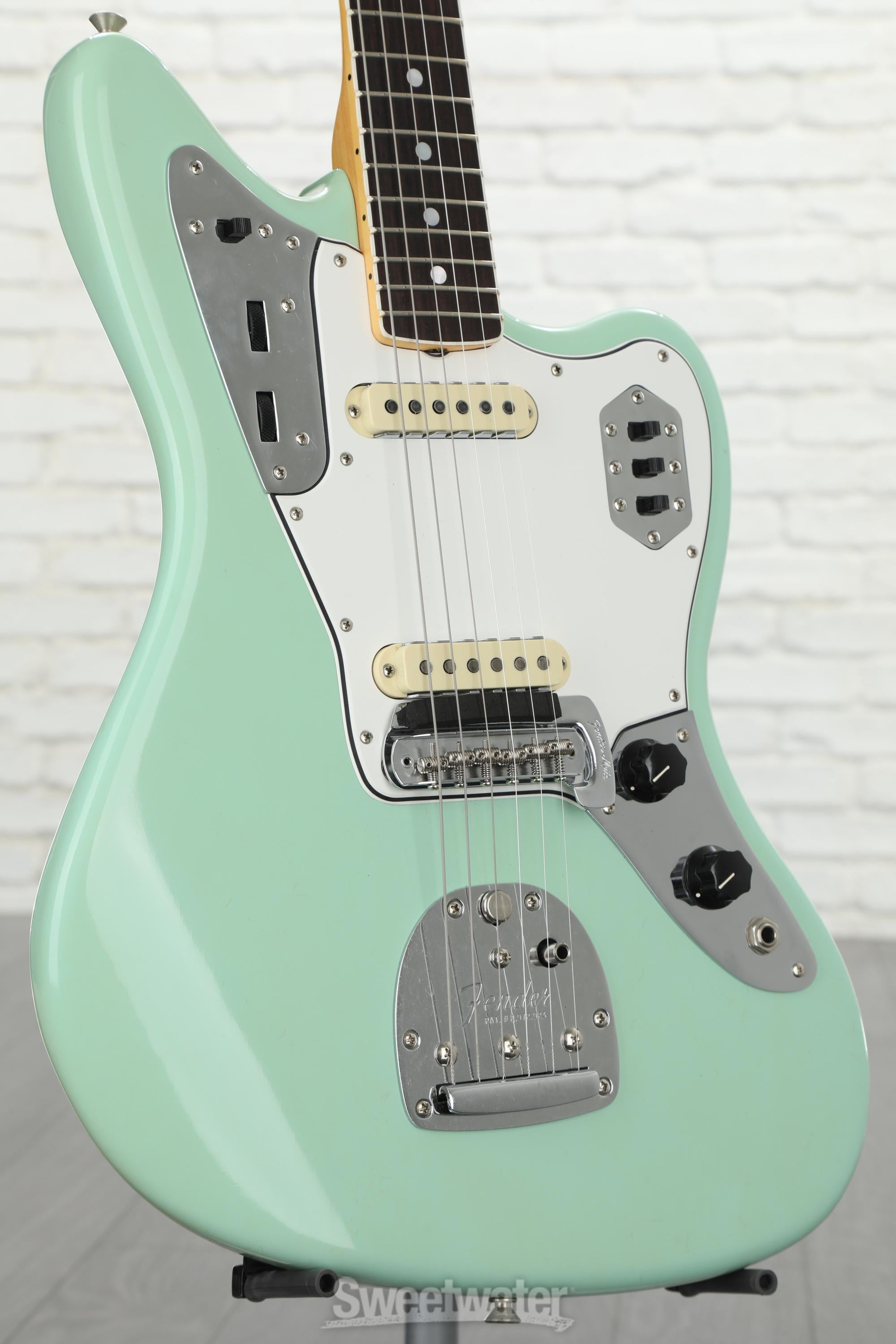 ギター Fender Americanvintage JAGUAR Mod Fender Mod Shop Jaguar Wanut – Chicago Music Exchange