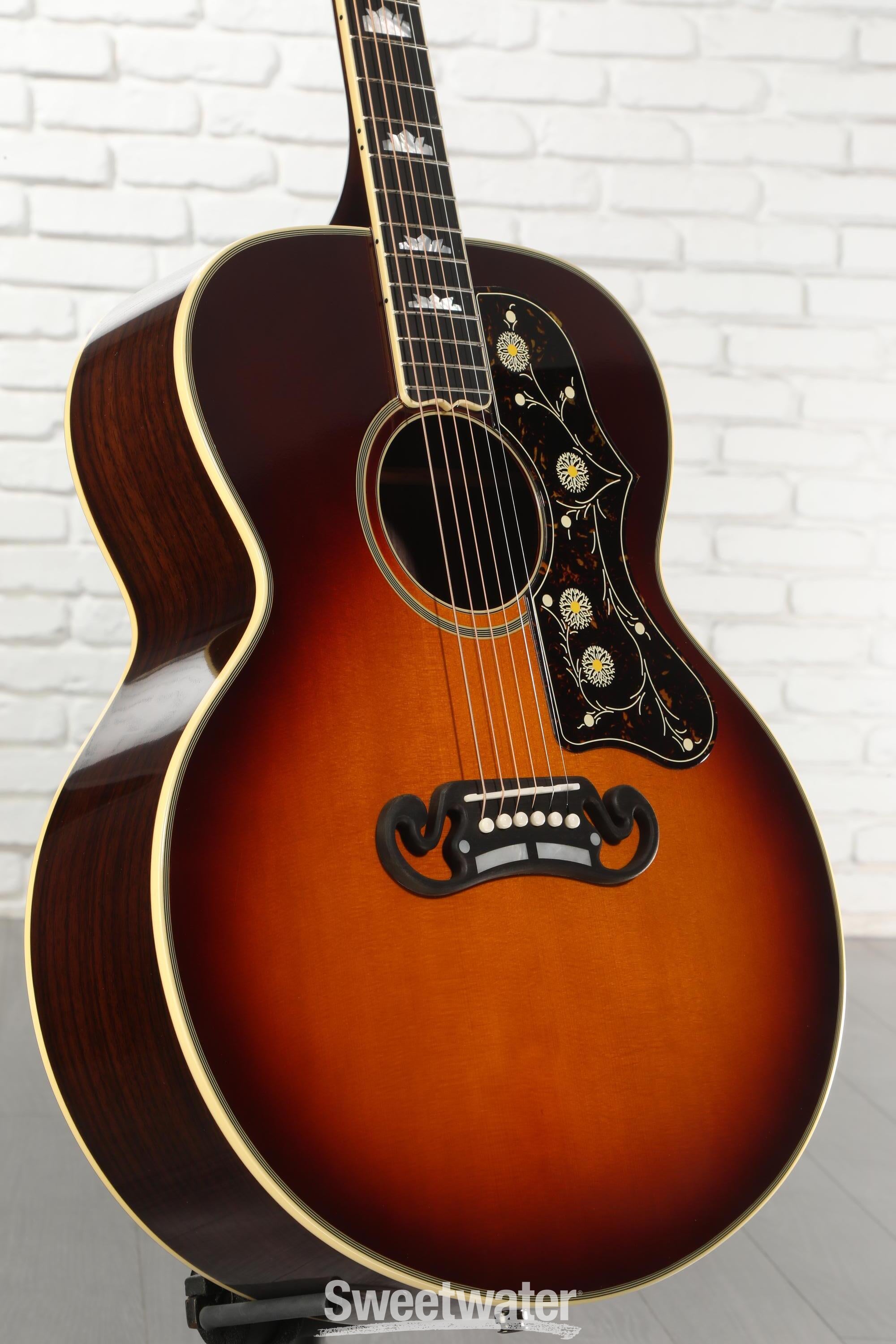 Photo of Epiphone Pre-war SJ-200 Rosewood Reissue Acoustic-electric Guitar - Vintage Sunburst
