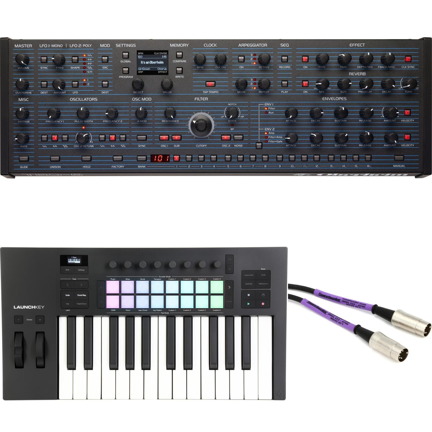 国内正規品 oberheim teo-5 module Oberheim TEO-5 Desktop Module 5-Voice Polyphonic Synthesizer