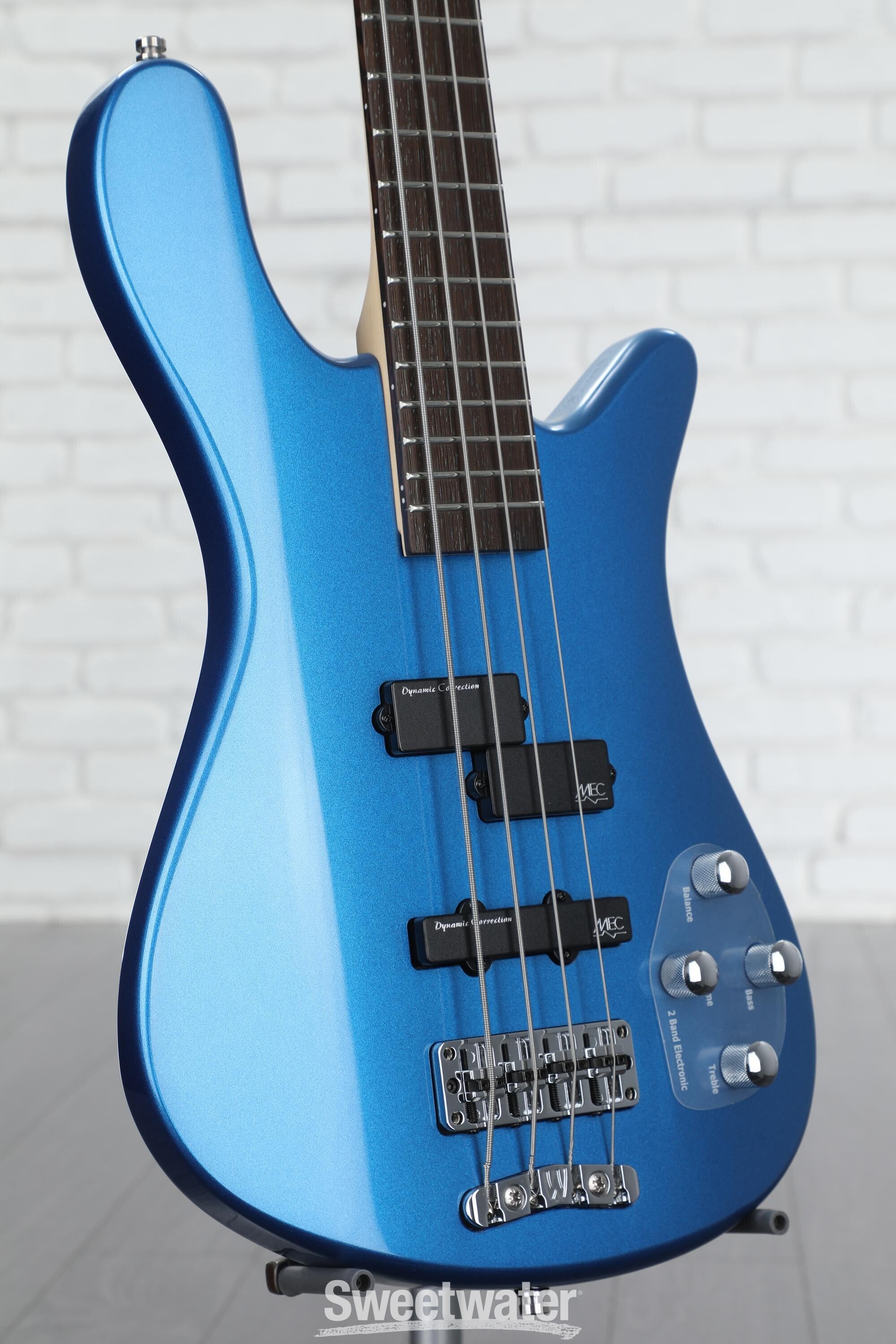 Warwick RockBass Streamer LX Electric Bass Guitar - Metallic Blue