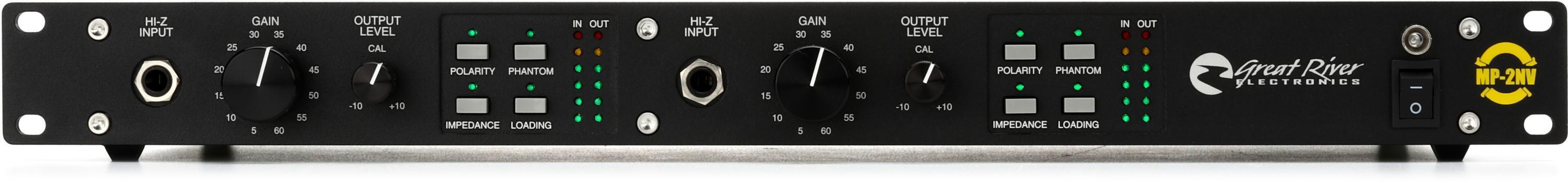 Great River ME-1NV Desktop Microphone Preamp | Sweetwater