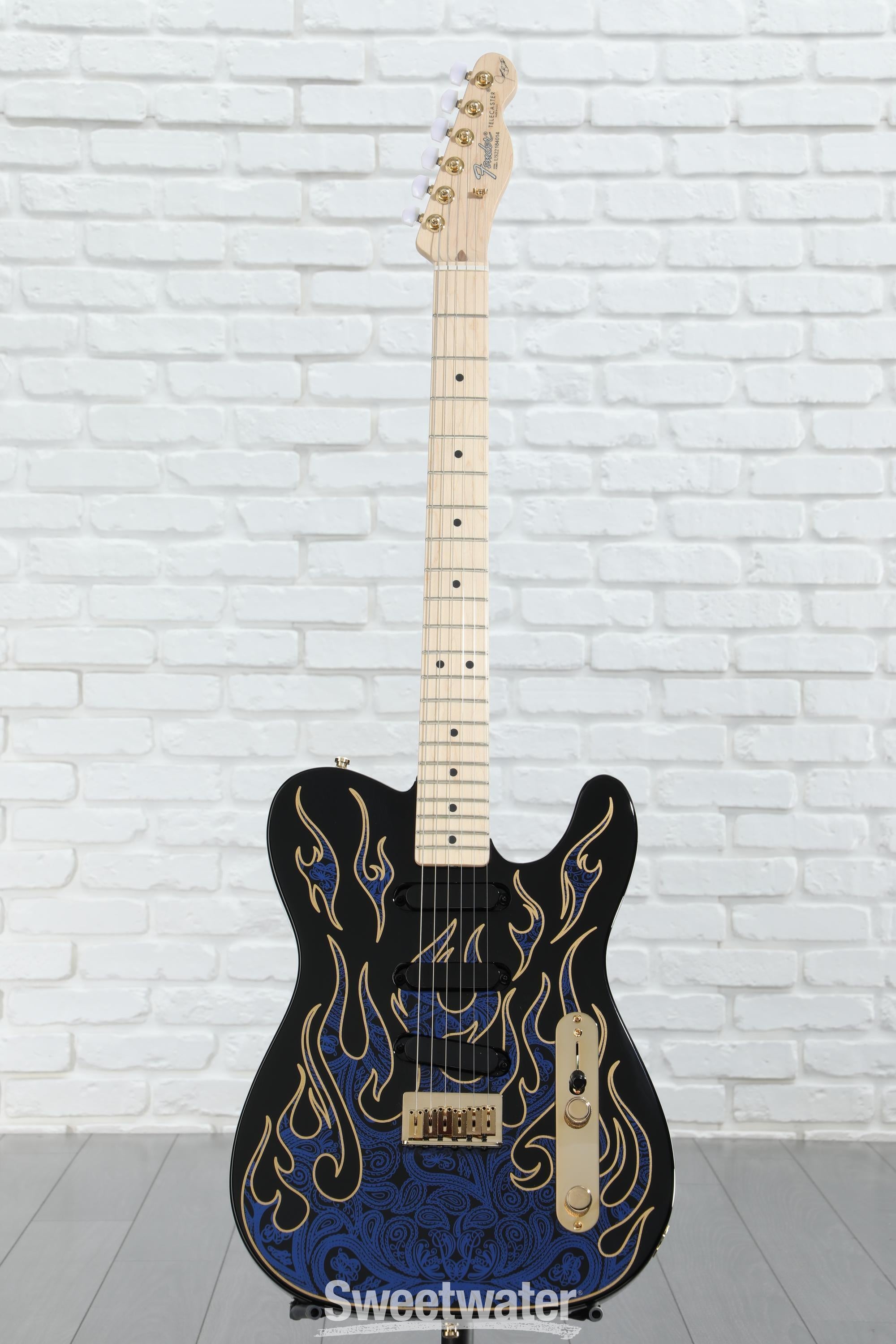 Fender James Burton Telecaster - Blue Paisley Flames Reviews