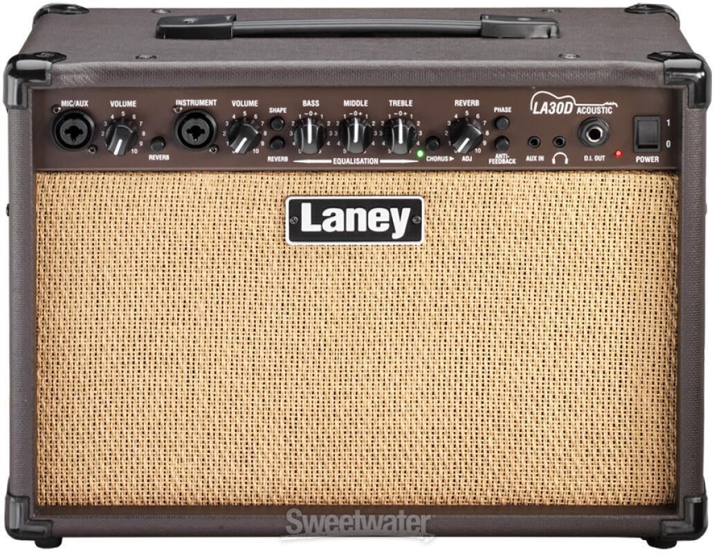 Laney LA30D 30-watt 2-channel Acoustic Guitar Combo Amp