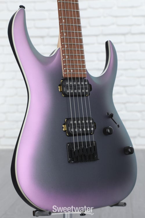 Ibanez Standard RGA42EX Electric Guitar - Black Aurora Burst Matte