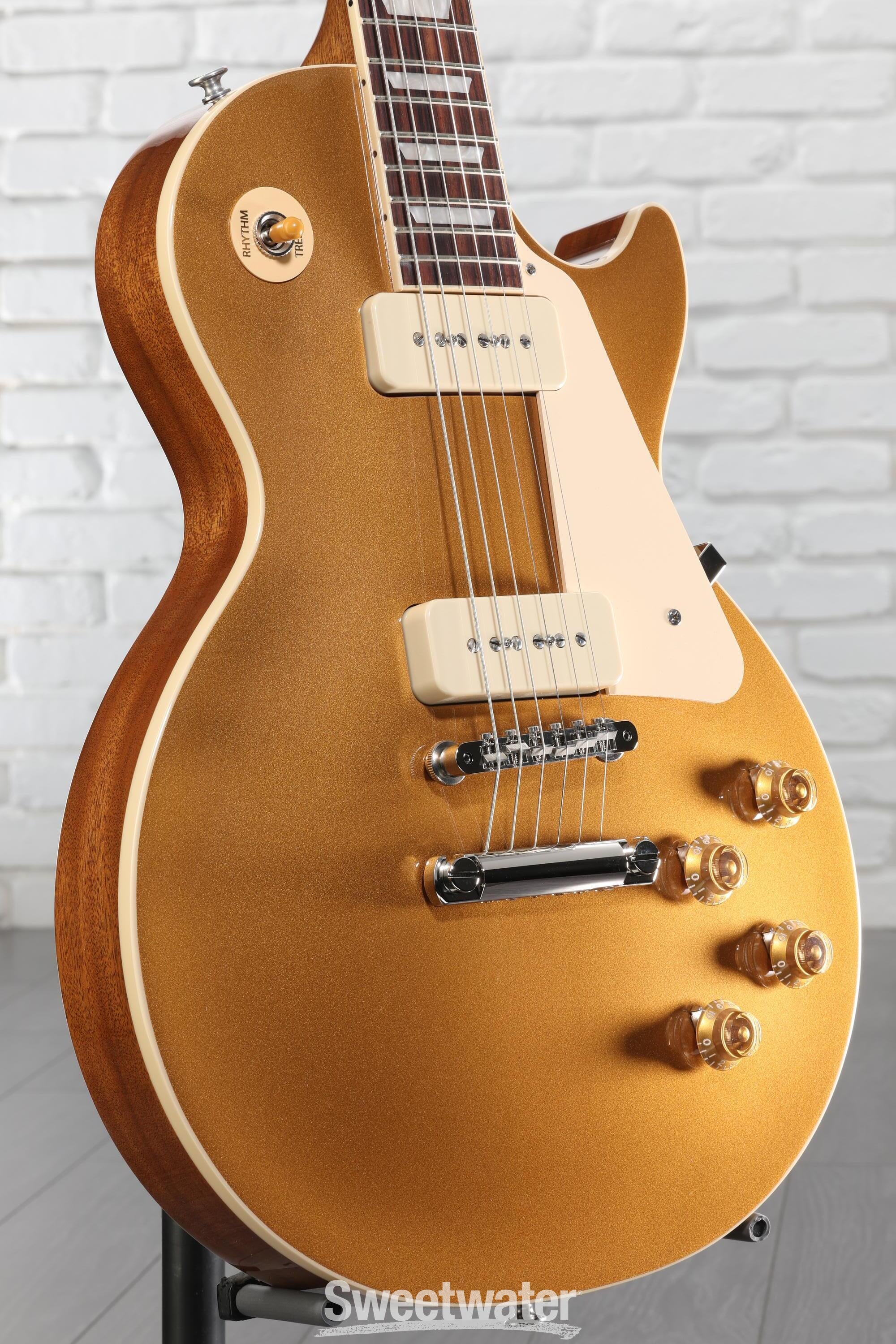 Gibson レスポール クラシック WC P90ゴールドトップ Gibson Les Paul Standard '50s P90 Electric Guitar - Gold Top