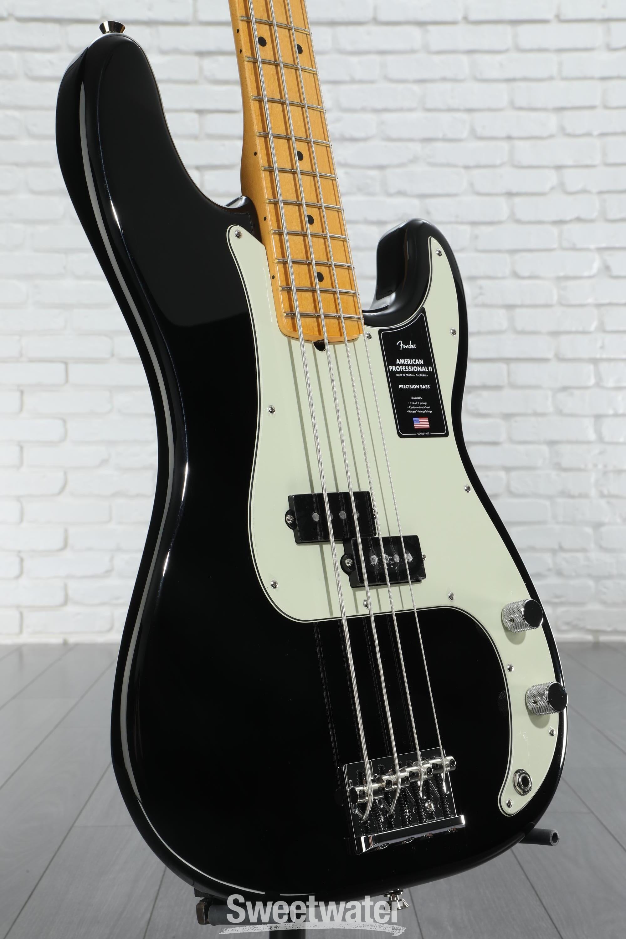 [ジャンク]Fender USA Precision Bass ブラック Fender Made in Japan J Precision Bass Black Gold Signature