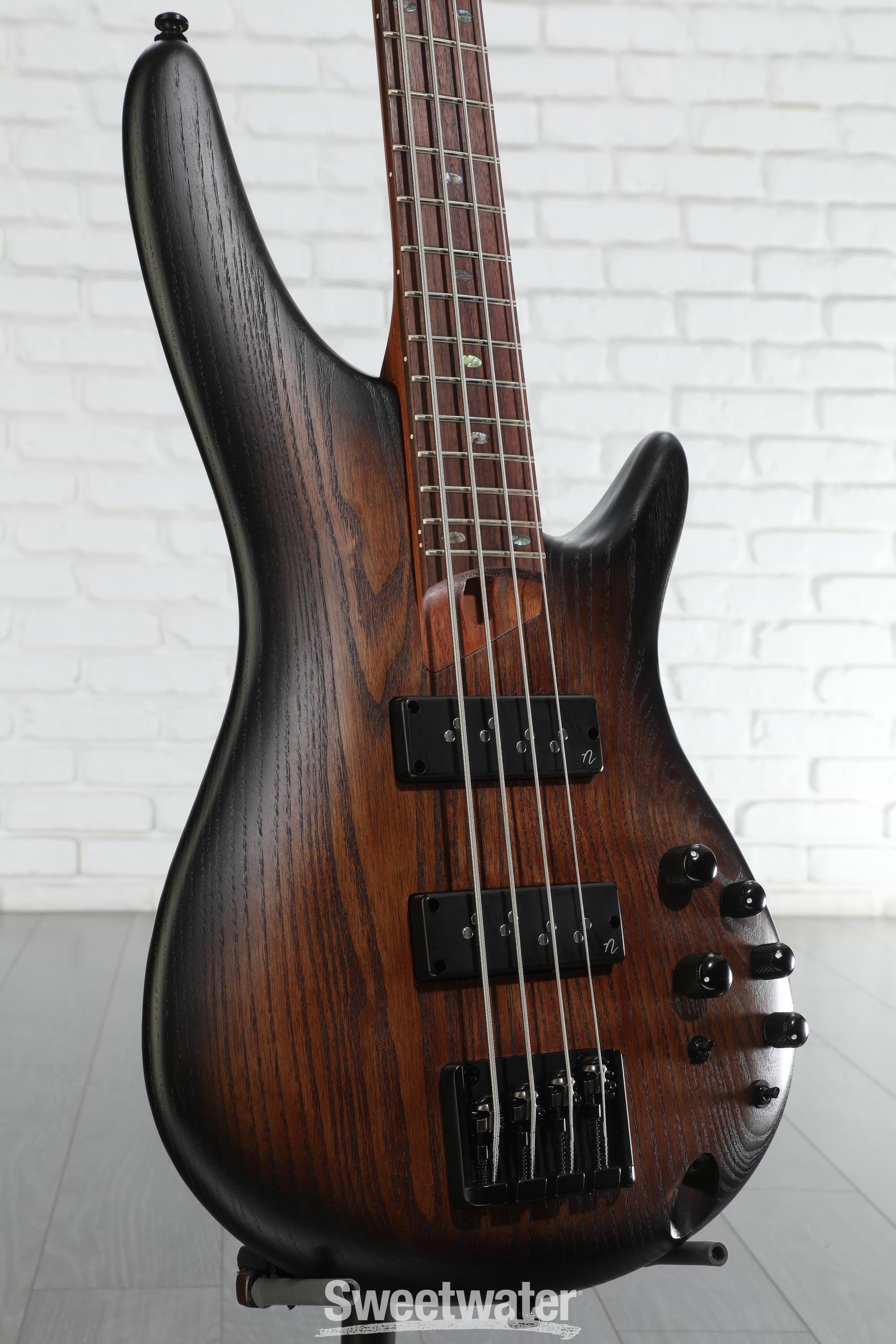 ベース ibanez sr600e Ibanez Standard SR600E Bass Guitar - Antique Brown Stained