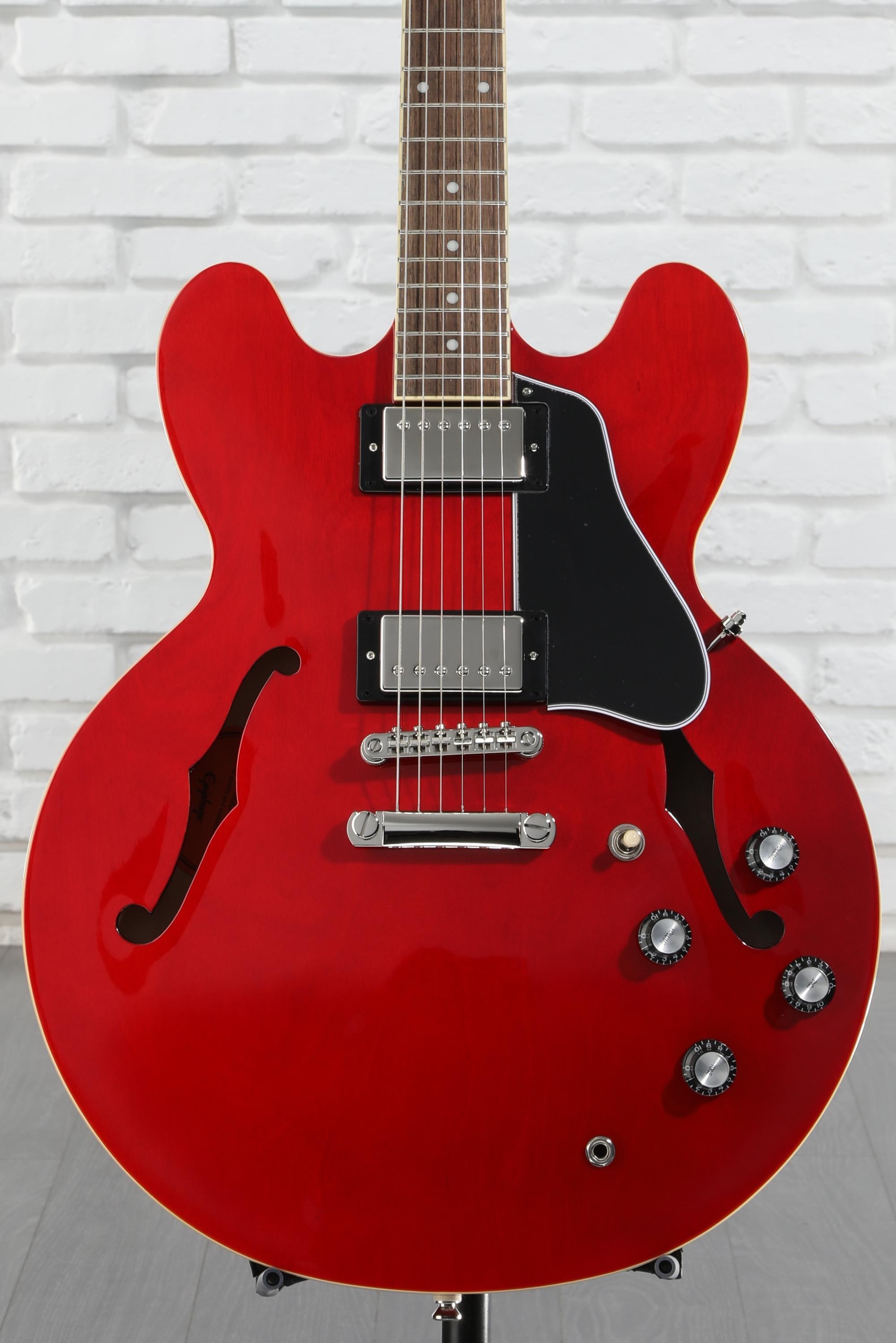 エピフォン　ES-335 dot Epiphone ES-335 Semi-hollowbody Electric Guitar - Cherry