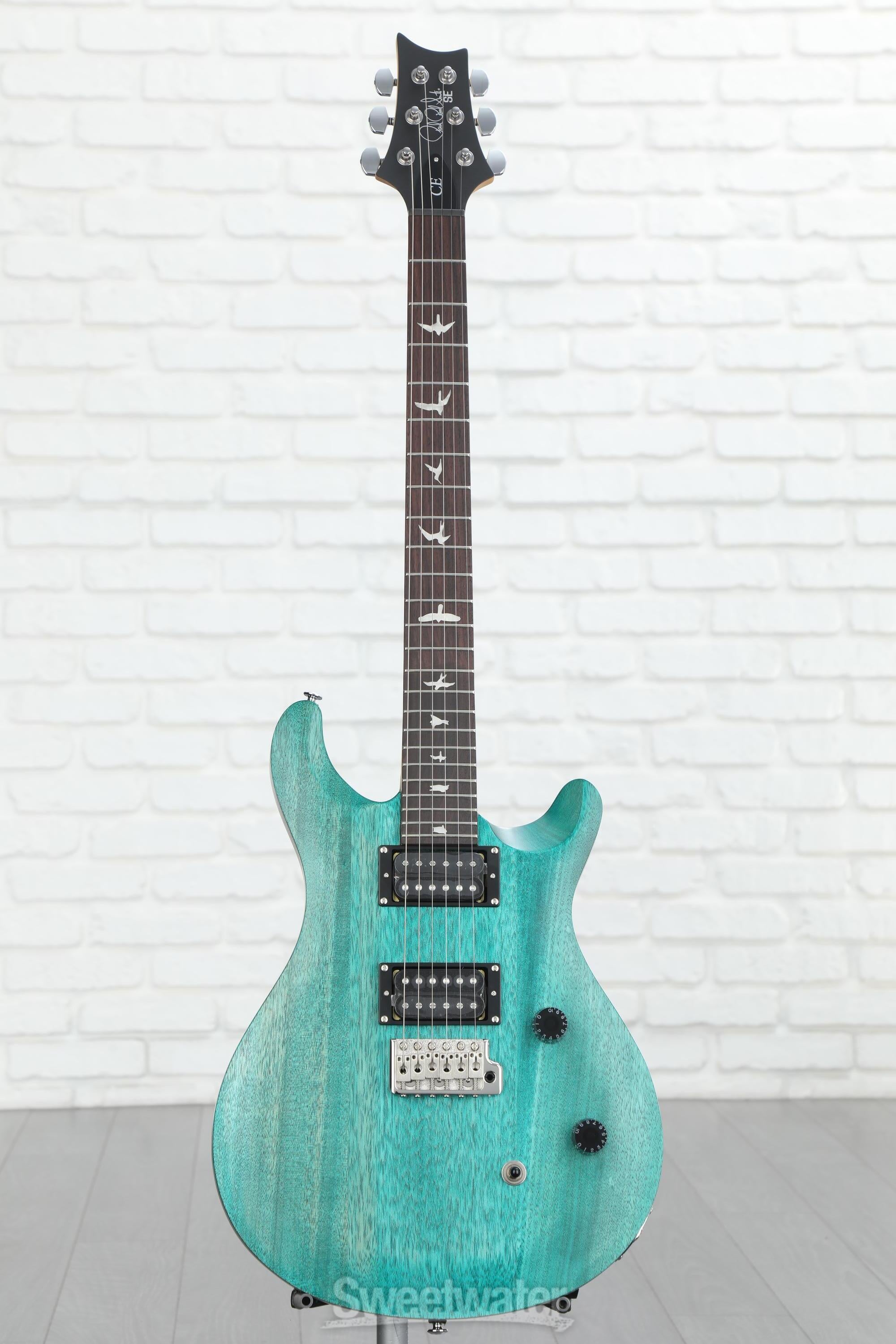 PRS SE CE 24 Standard Satin Electric Guitar Turquoise