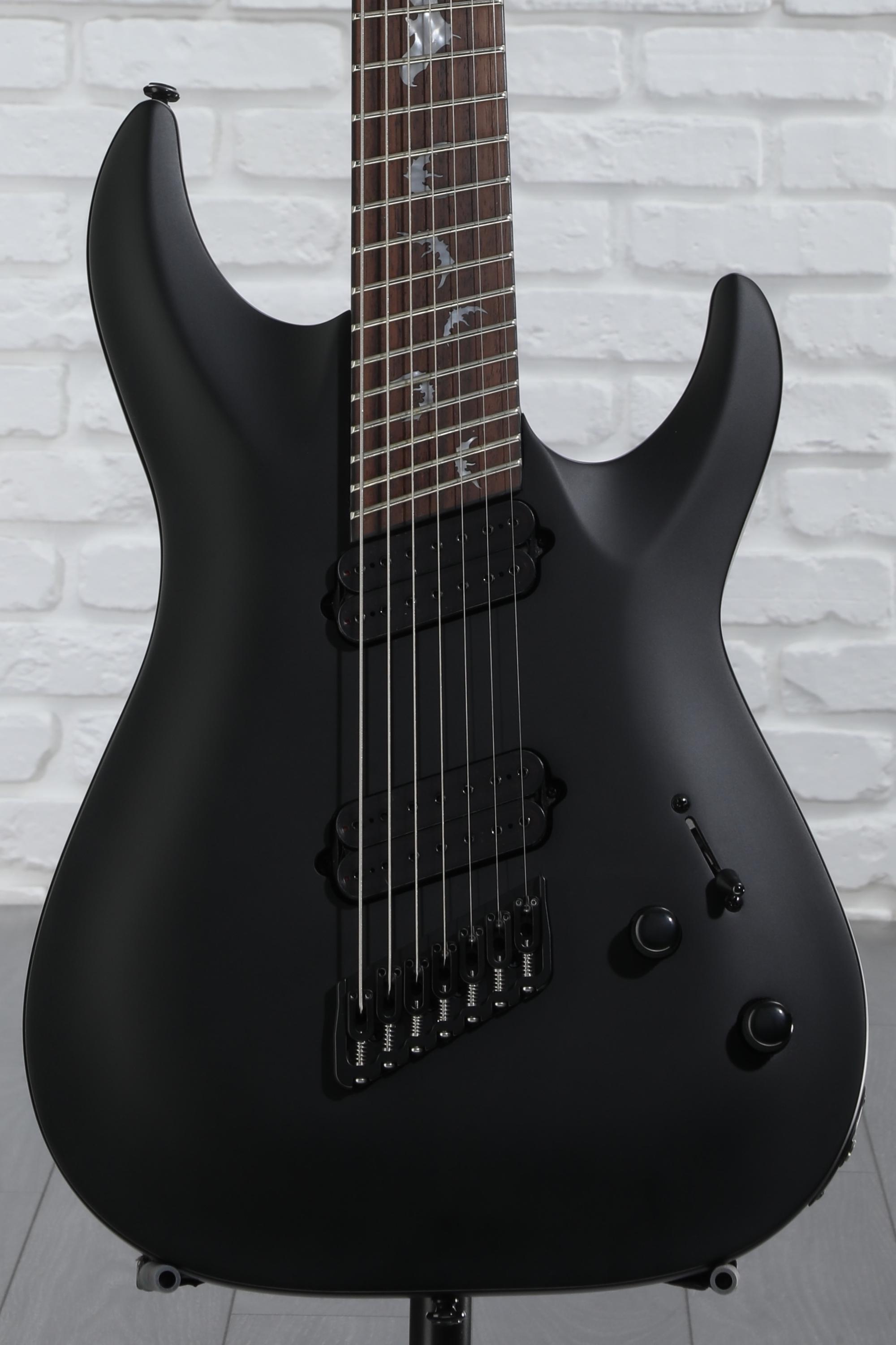 Schecter Damien-7 Multiscale 7-string Electric Guitar - Satin
