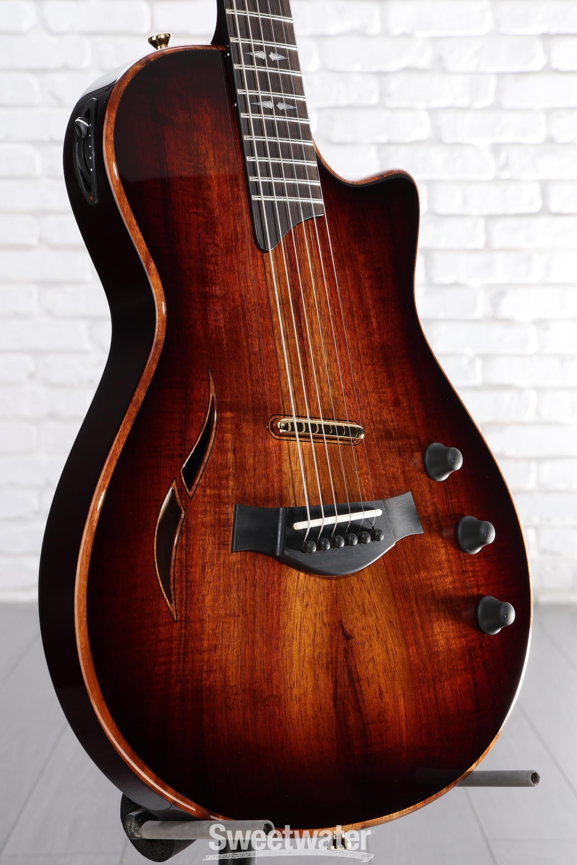 Photo of Taylor T5z Custom Koa Hollowbody Electric Guitar - Shaded Edge Burst