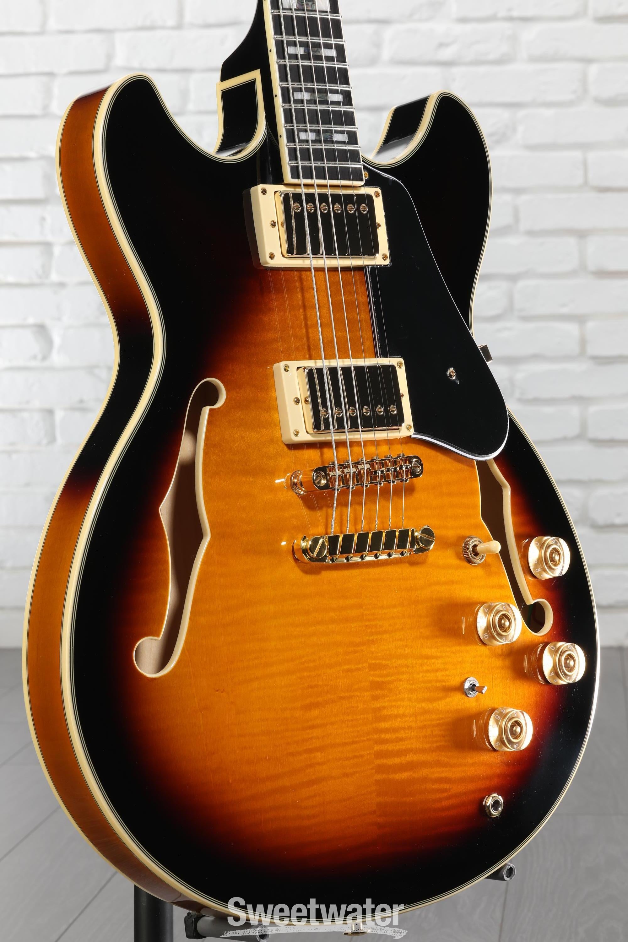 Ibanez John Scofield Signature JSM10 - Vintage Yellow Sunburst