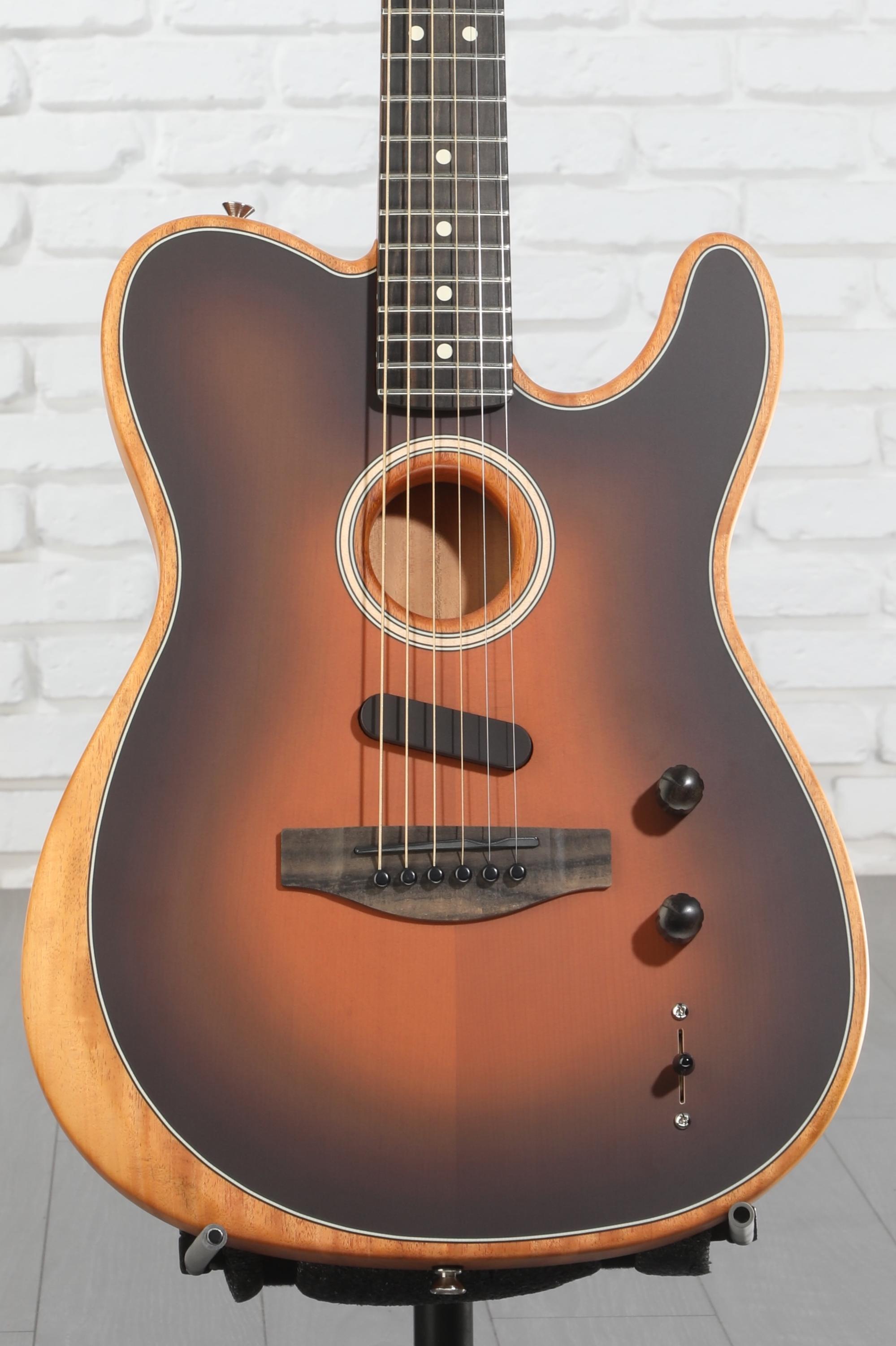 Fender American Acoustasonic Telecaster - Sunburst | Sweetwater
