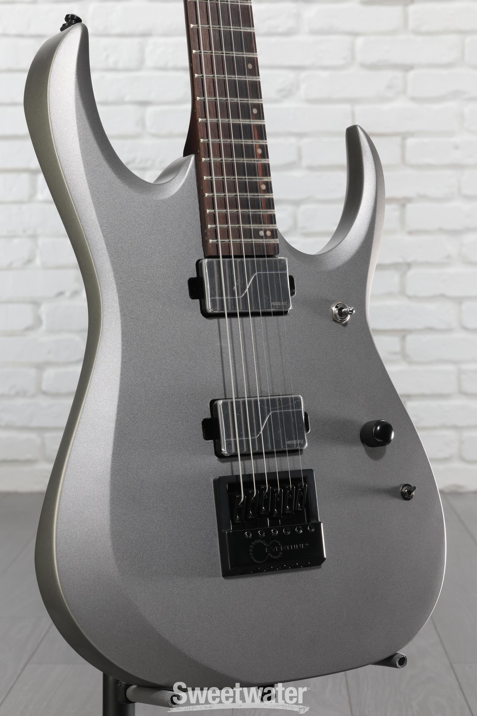 inoグレーXS Ibanez Axion Label RGD61ALET - Metallic Gray Matte | Sweetwater