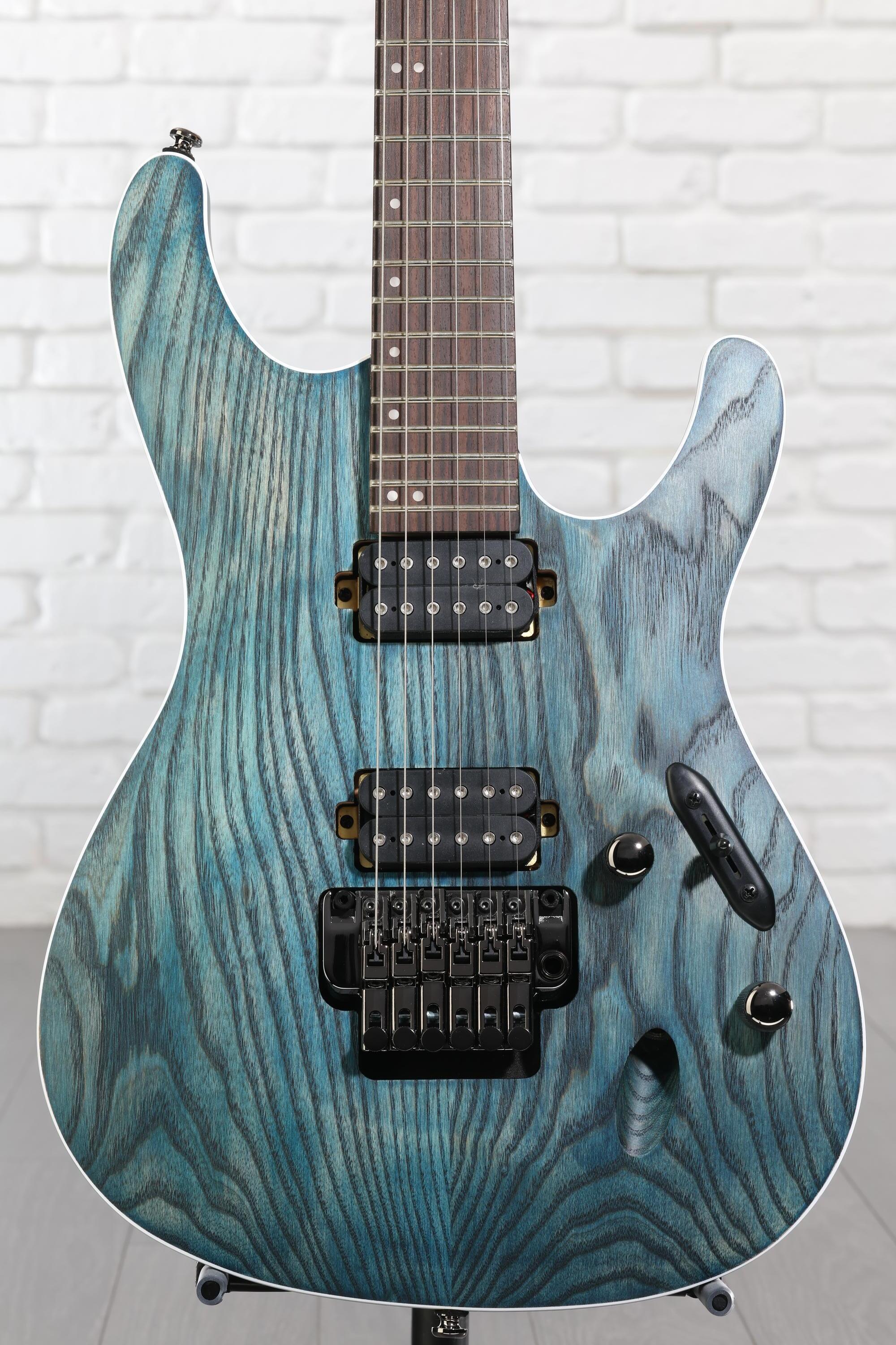 Ibanez Standard S520AH Electric Guitar - Cosmic Blue Stained