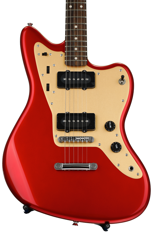 Squier Jazzmaster Deluxe ST - Candy Apple Red Reviews | Sweetwater