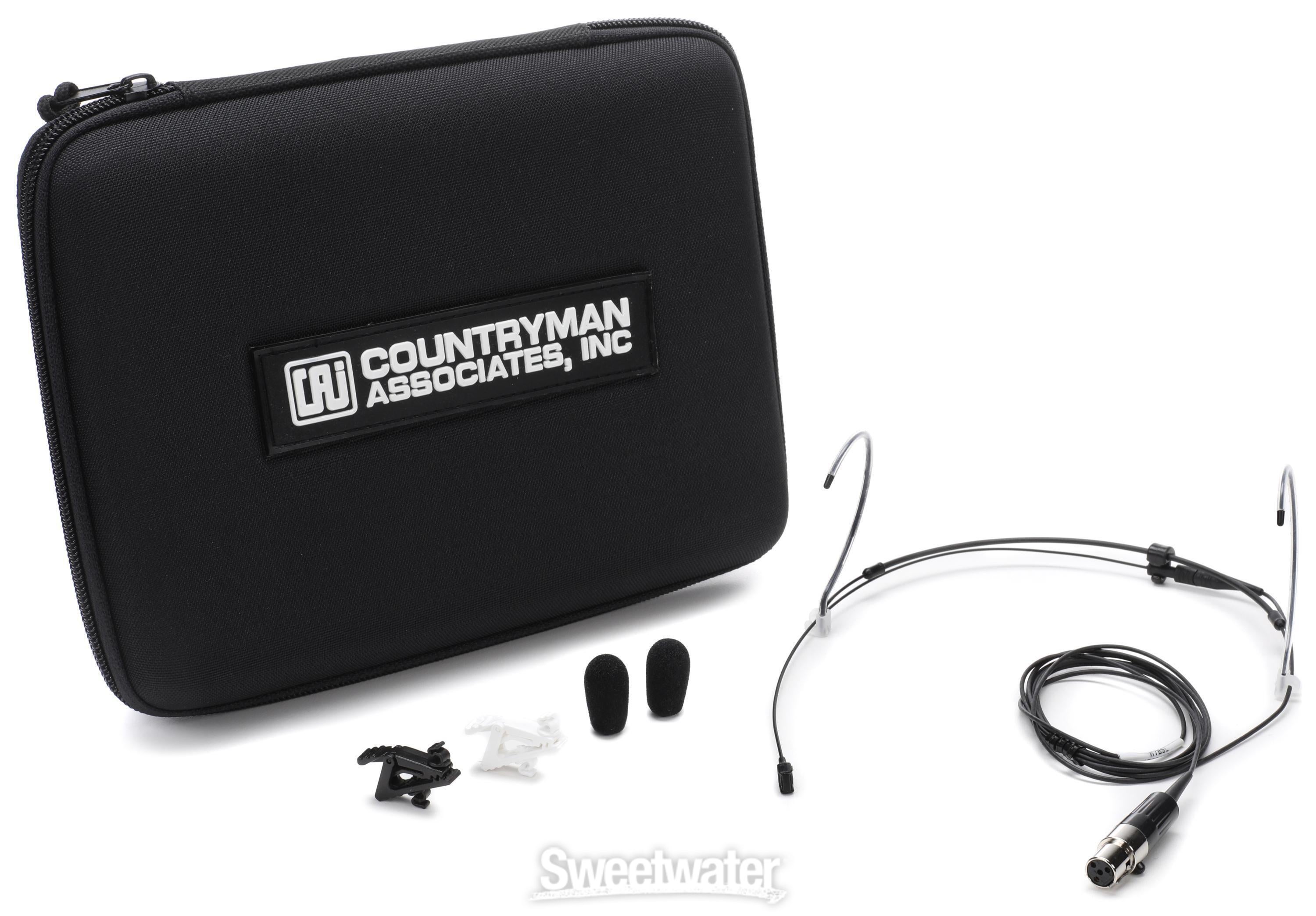 Countryman H7 Headset Microphone with TA4F Connector for Shure